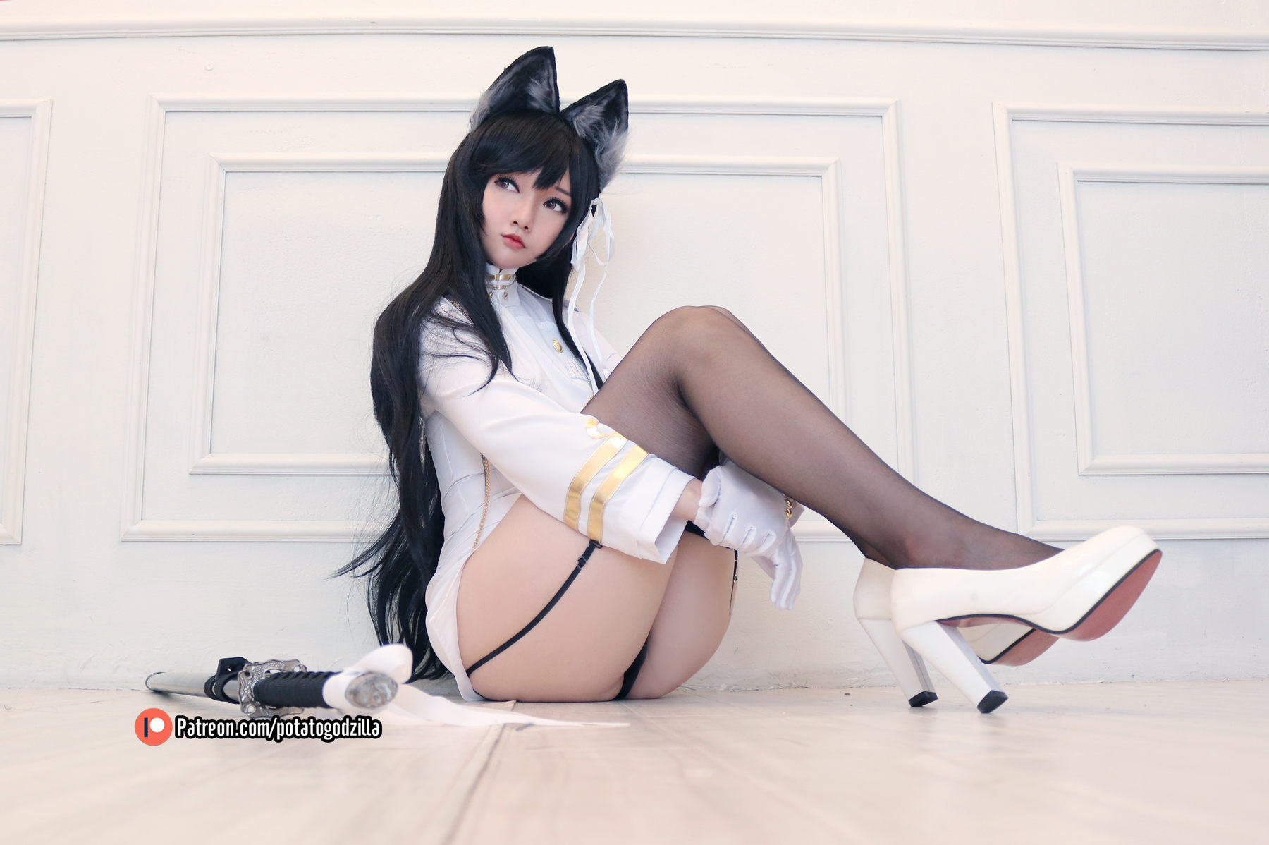 Coser小姐姐Potato Godzilla - Atago  第21张