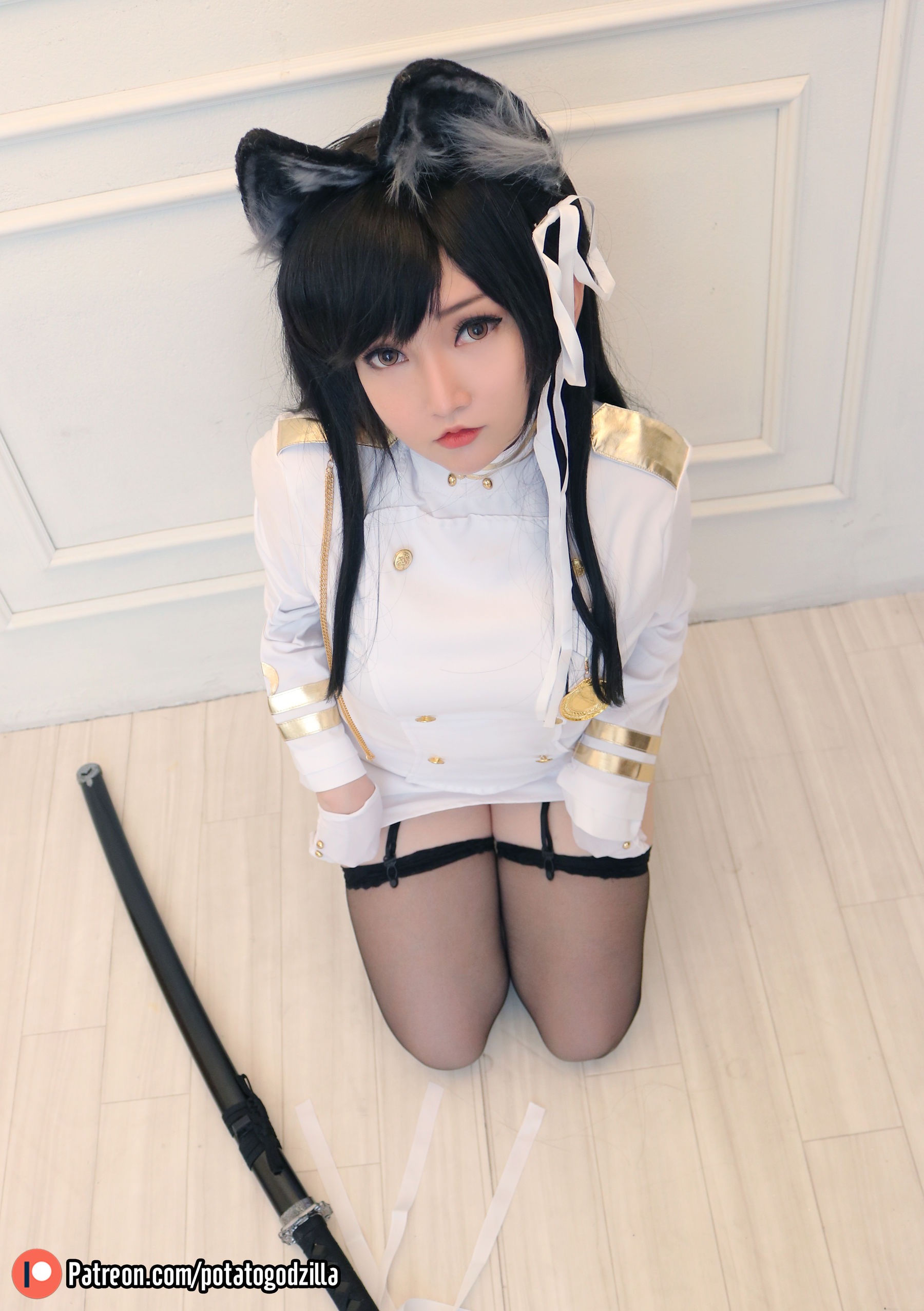 Coser小姐姐Potato Godzilla - Atago  第34张