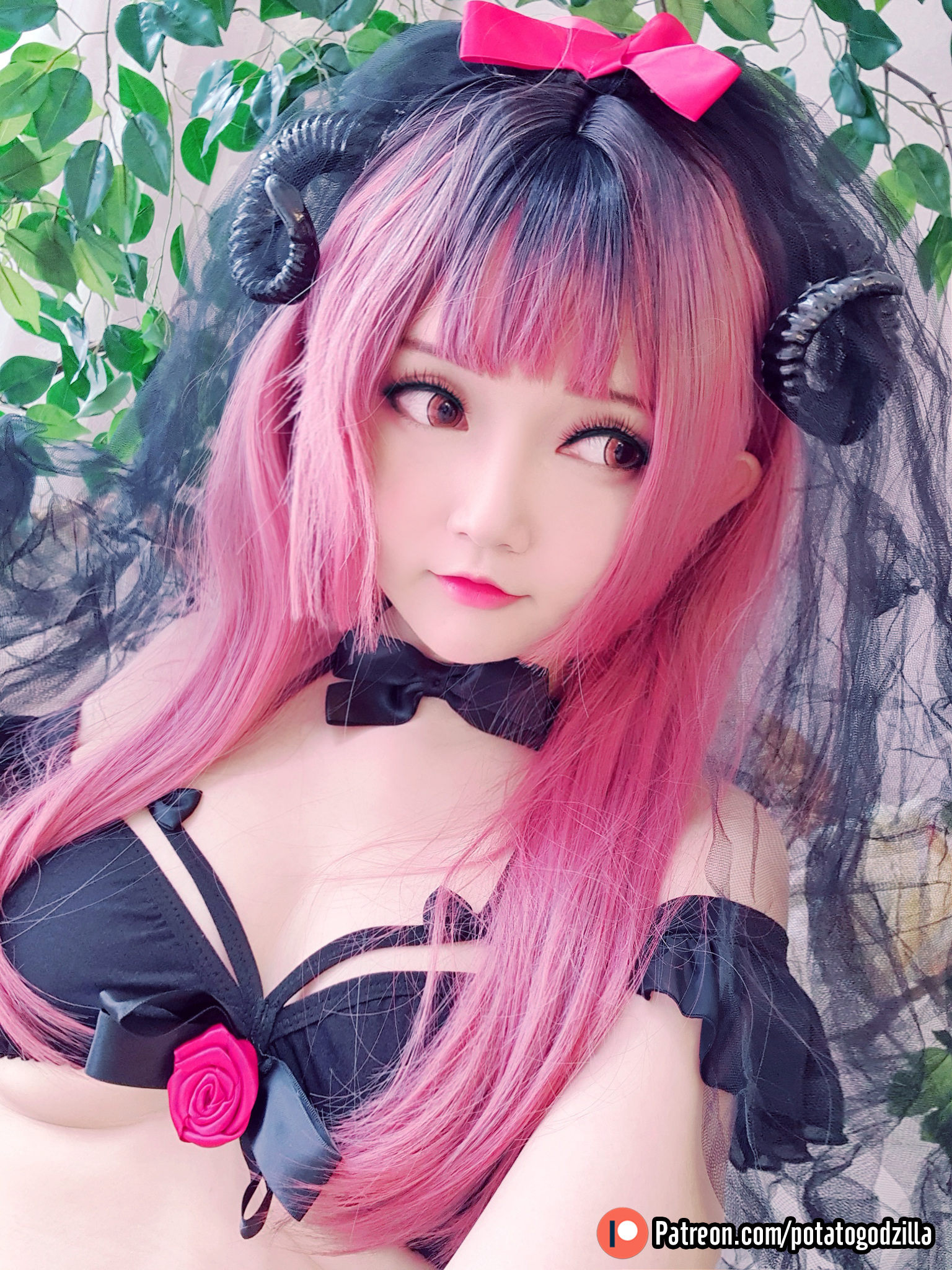 Coser小姐姐Potato Godzilla - Lil Devil Bride  第44张
