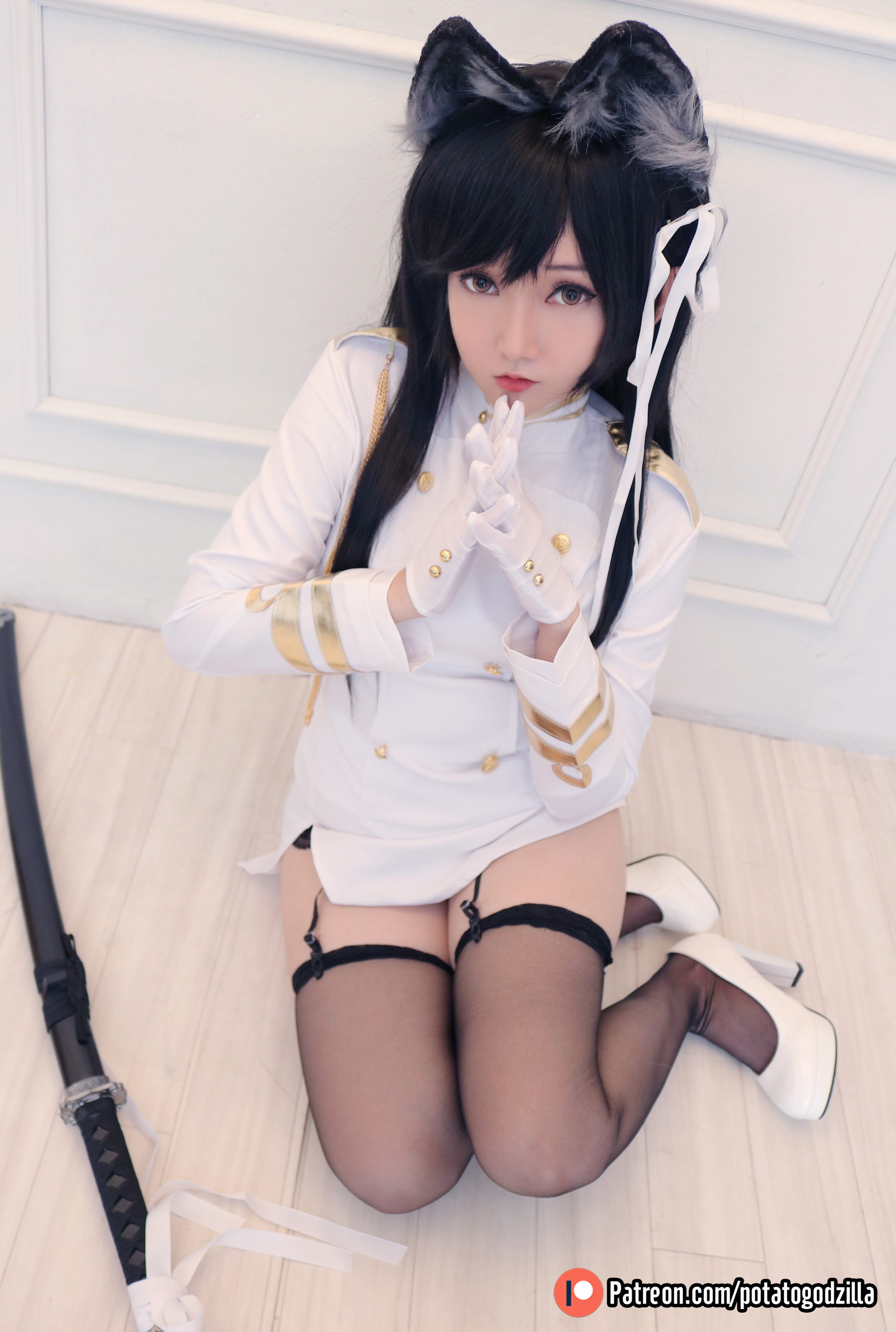 Coser小姐姐Potato Godzilla - Atago  第24张