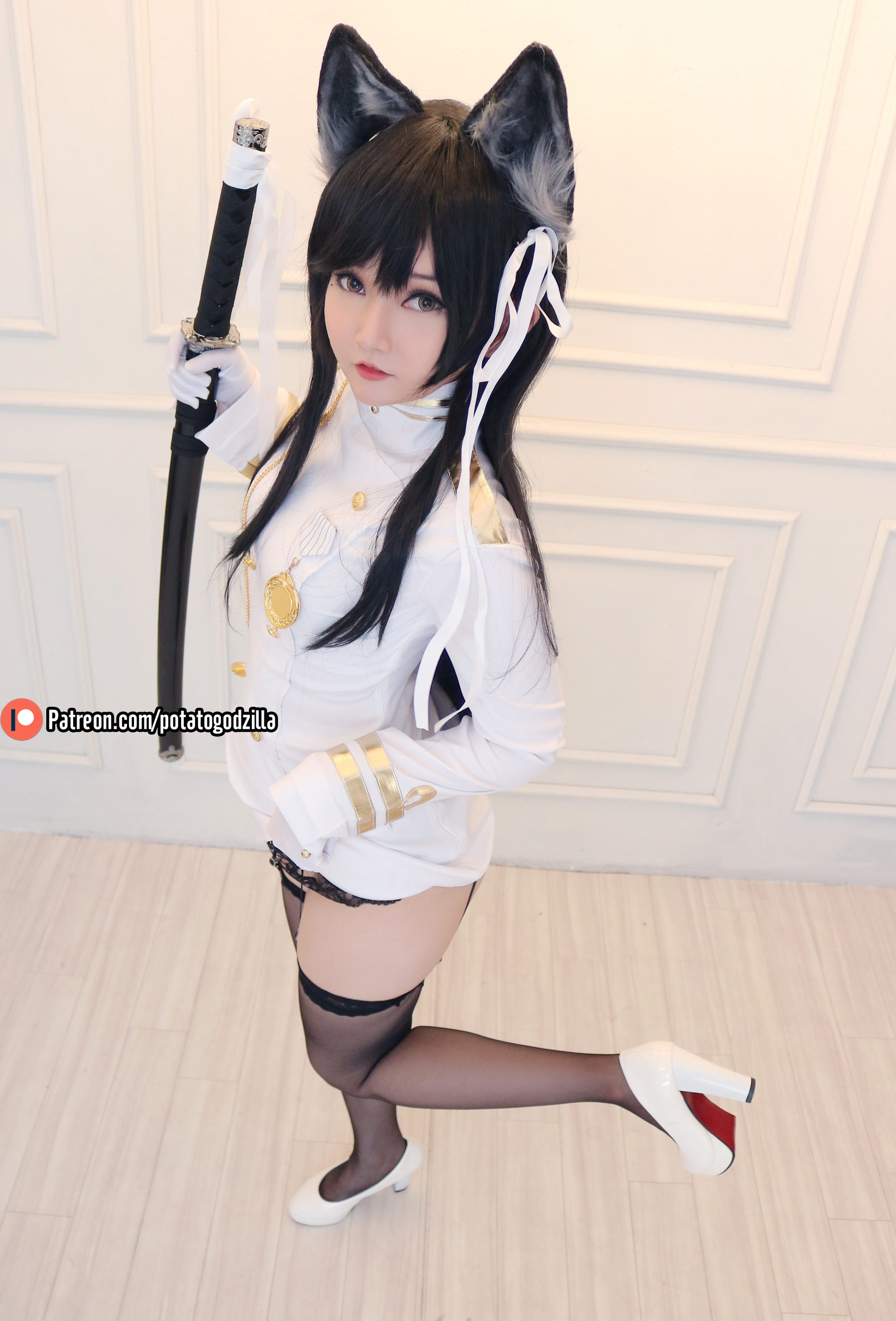 Coser小姐姐Potato Godzilla - Atago  第10张