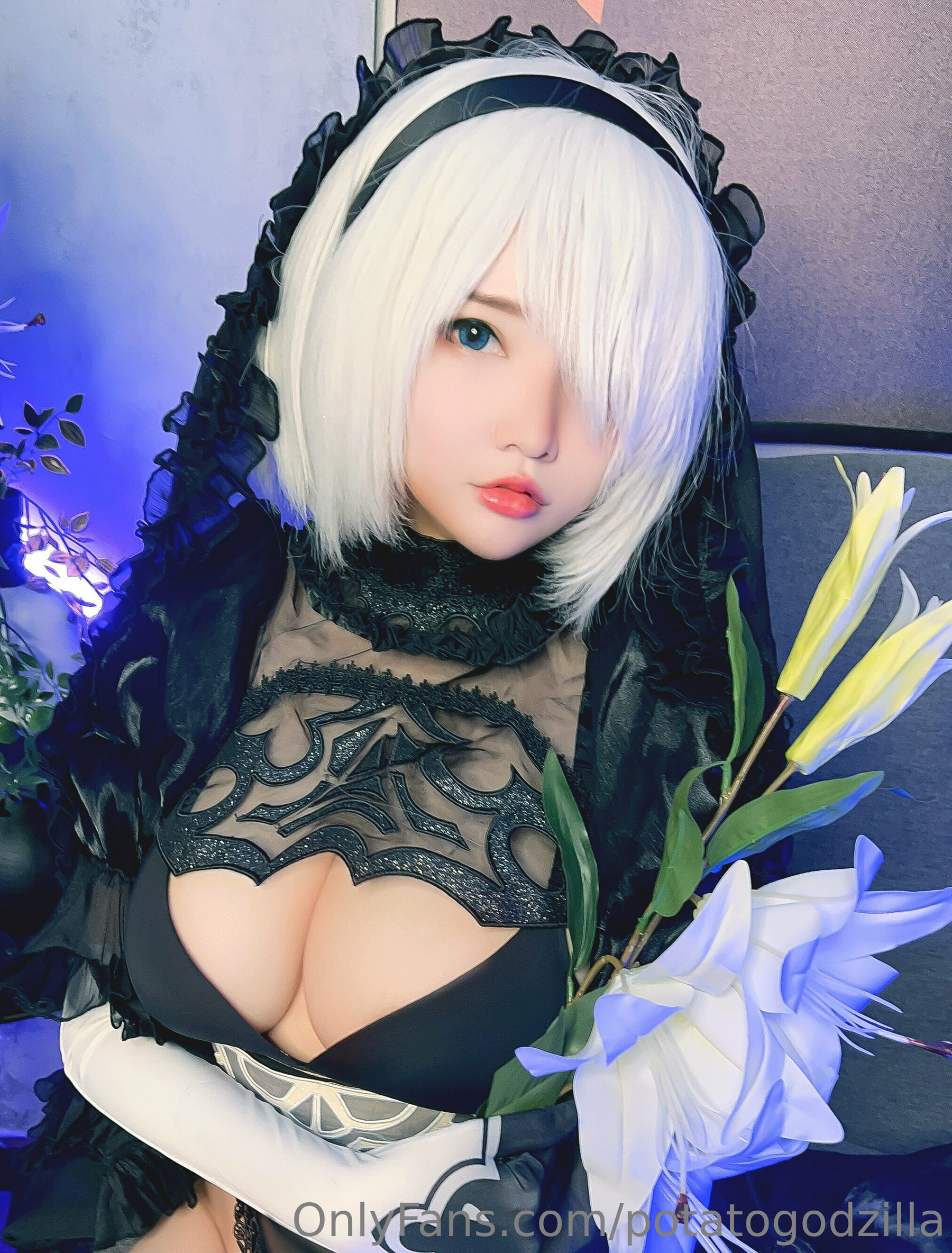 Coser小姐姐Potato Godzilla - 2B Bride  第10张