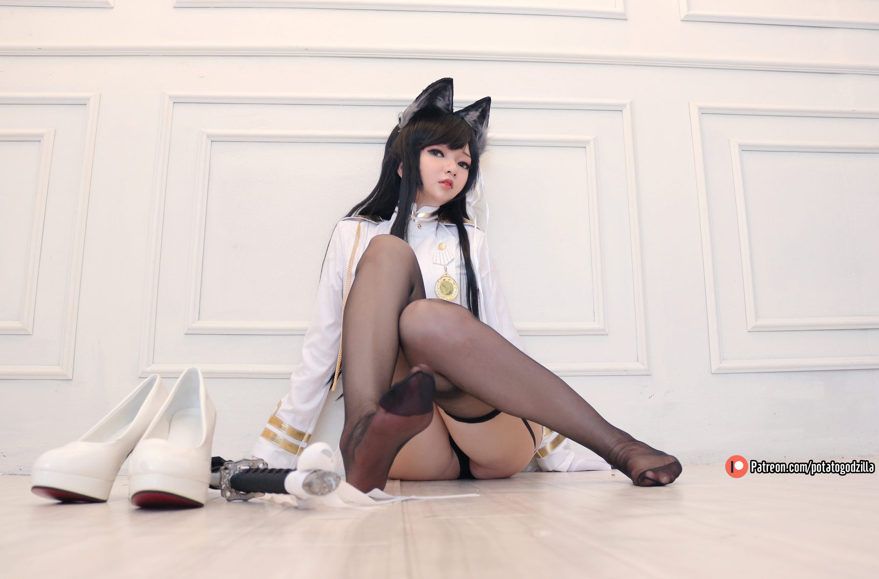 Coser小姐姐Potato Godzilla - Atago  第27张