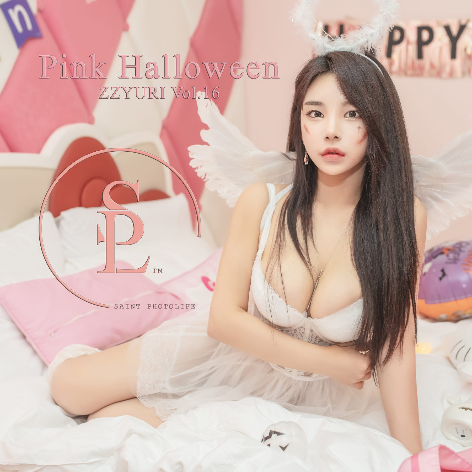 [saintphotolife] Zzyuri - Vol.16 Pink Halloween  第2张