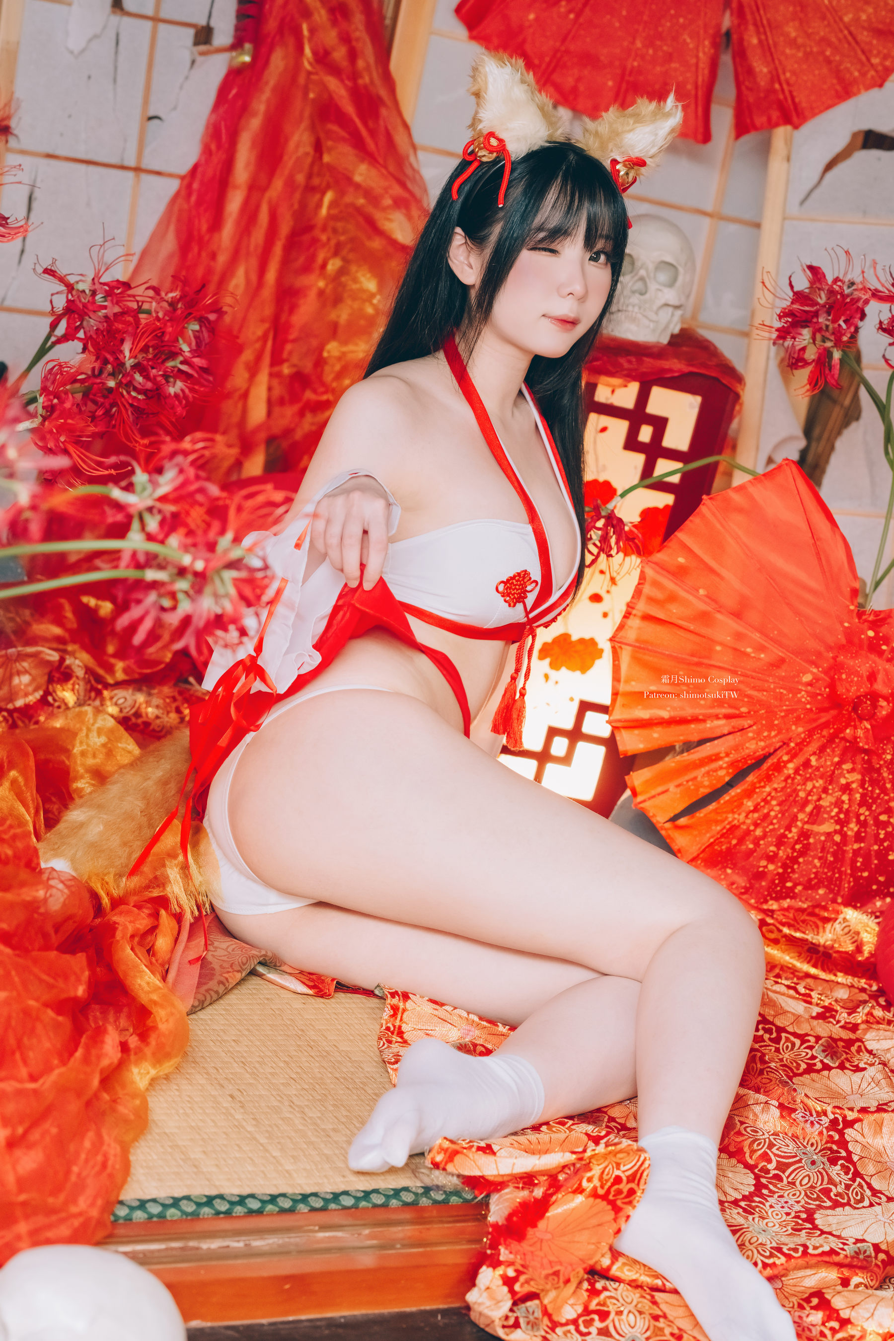 微博妹纸霜月shimo - Fox Miko  第9张