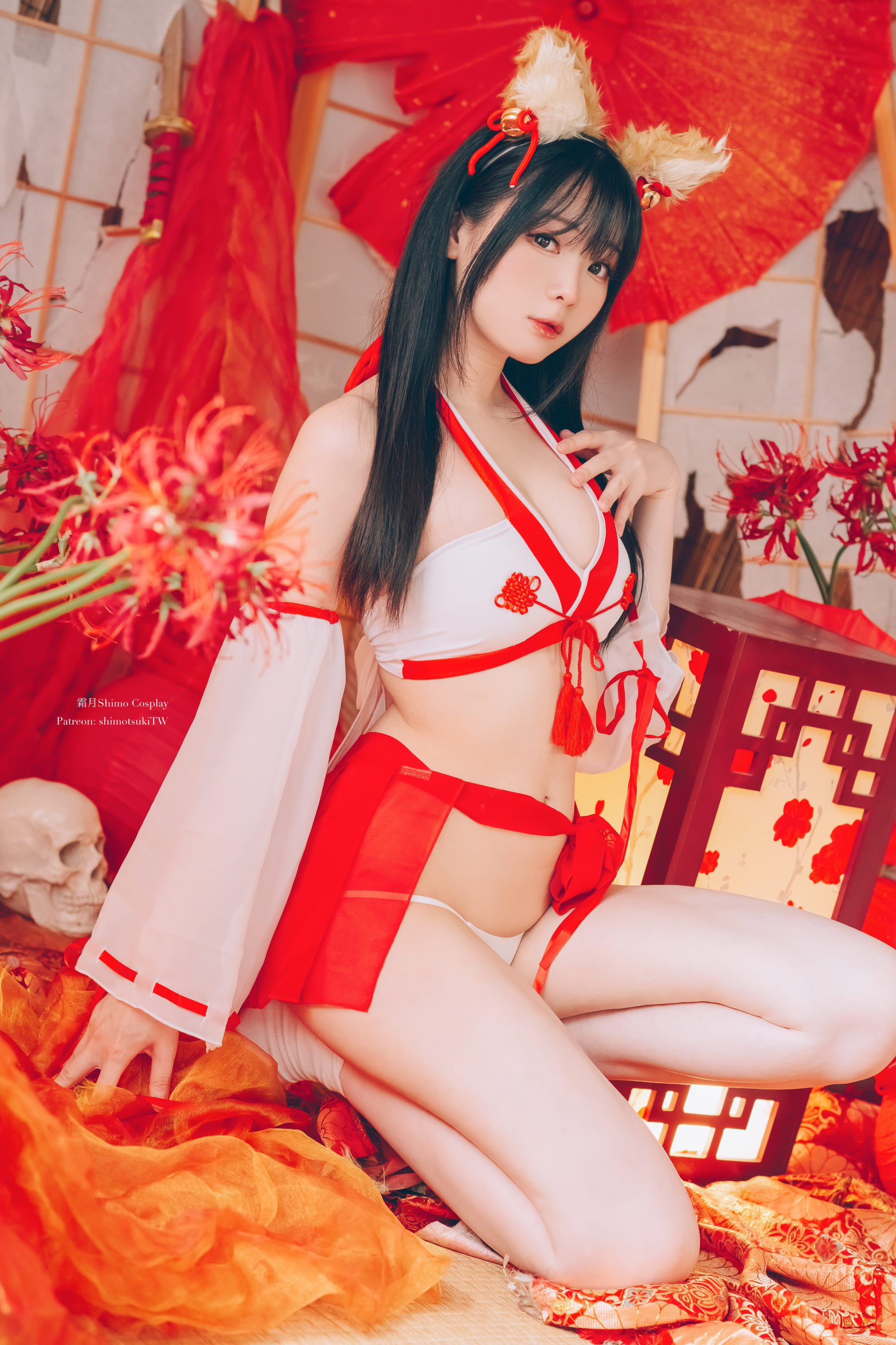 微博妹纸霜月shimo - Fox Miko  第1张