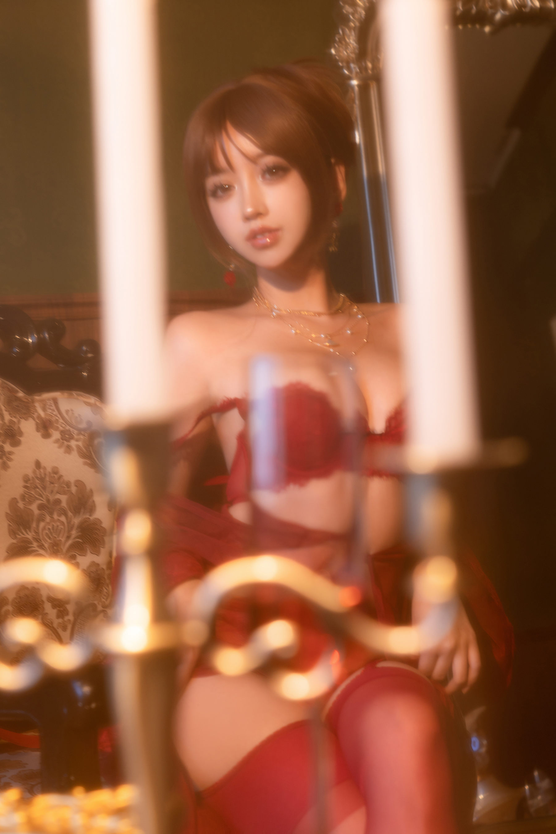 斗鱼米线线sama写真 - 温柔小妈  第30张