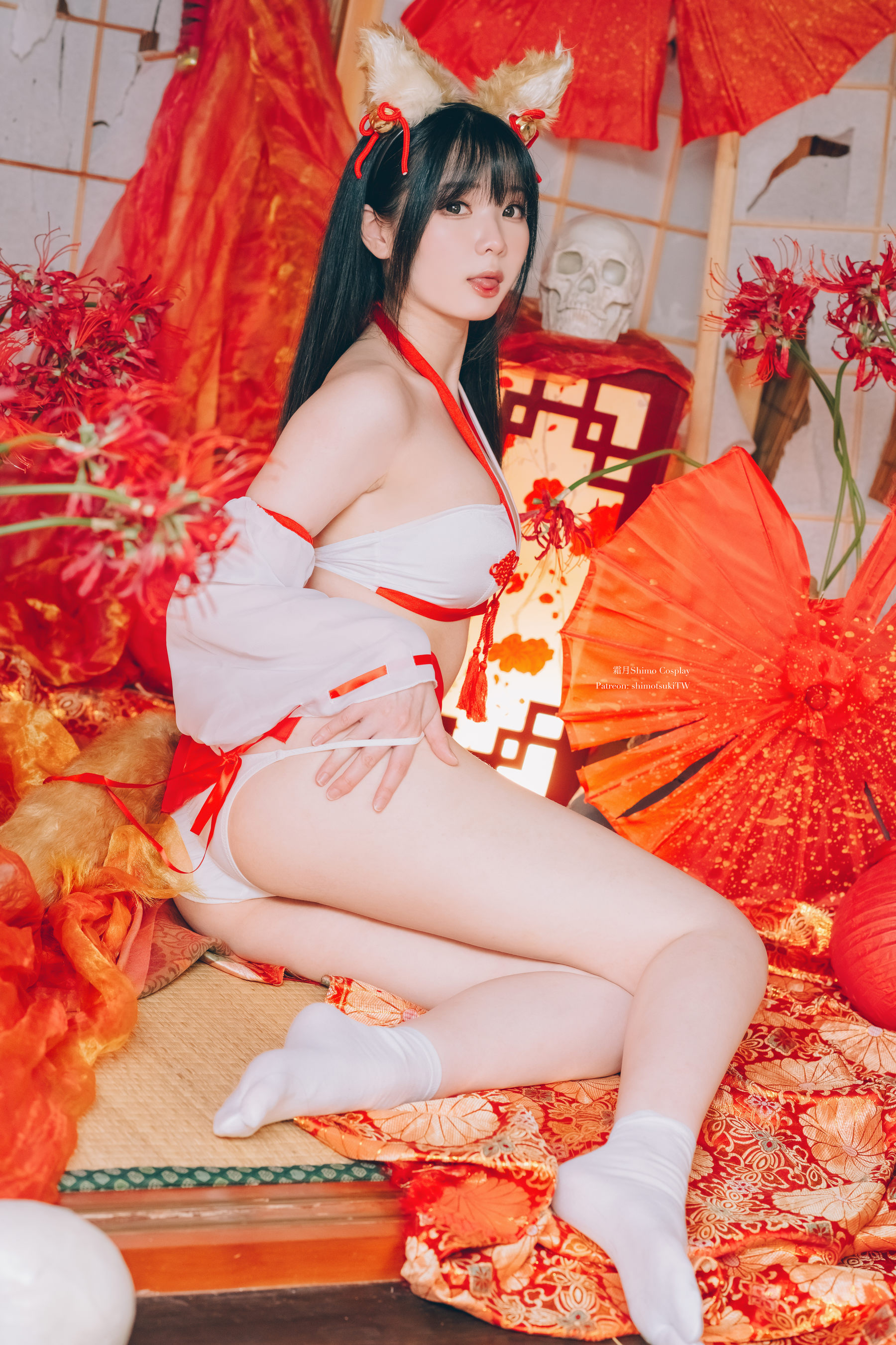 微博妹纸霜月shimo - Fox Miko  第10张