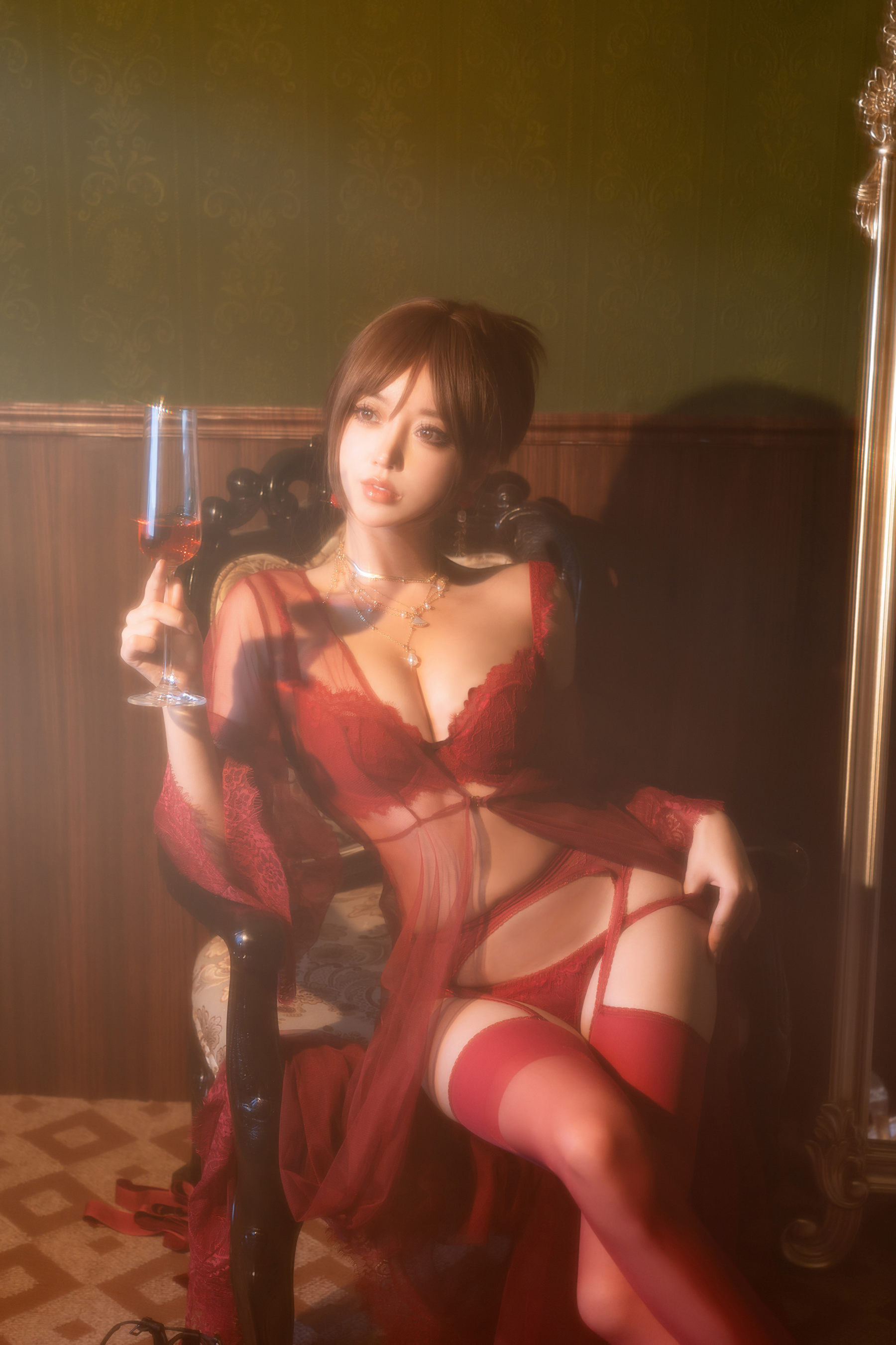 斗鱼米线线sama写真 - 温柔小妈  第40张