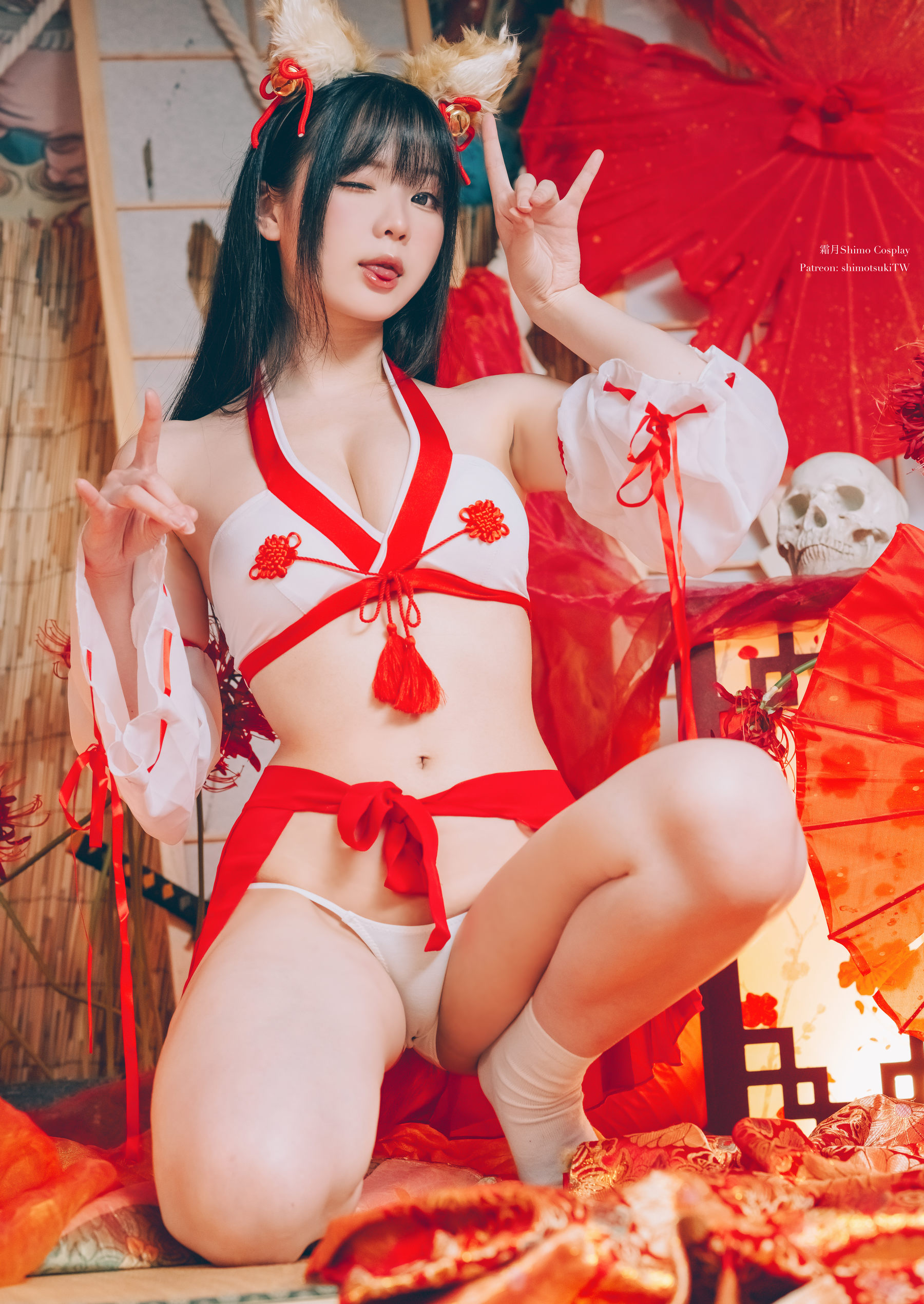 微博妹纸霜月shimo - Fox Miko  第4张