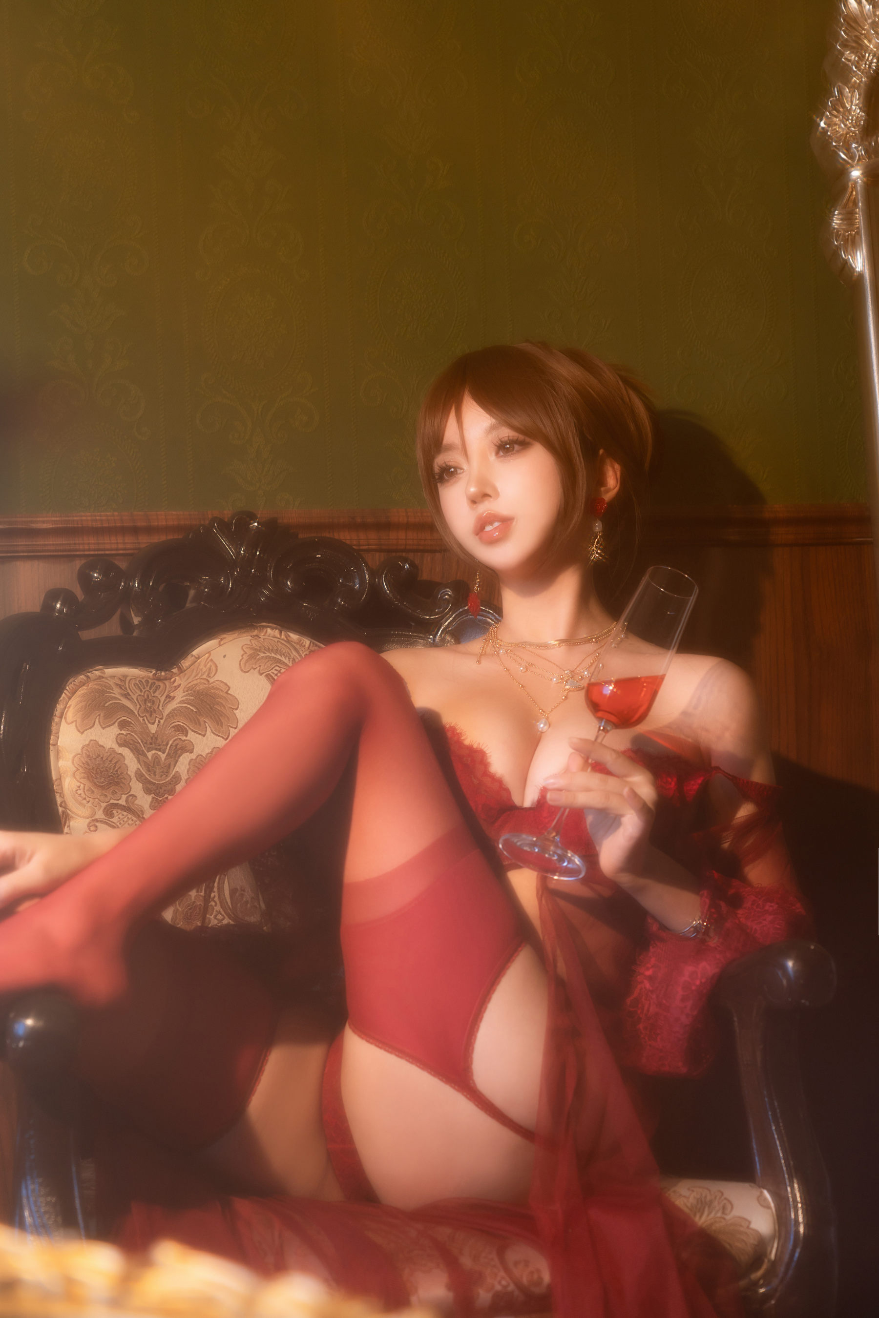 斗鱼米线线sama写真 - 温柔小妈  第47张
