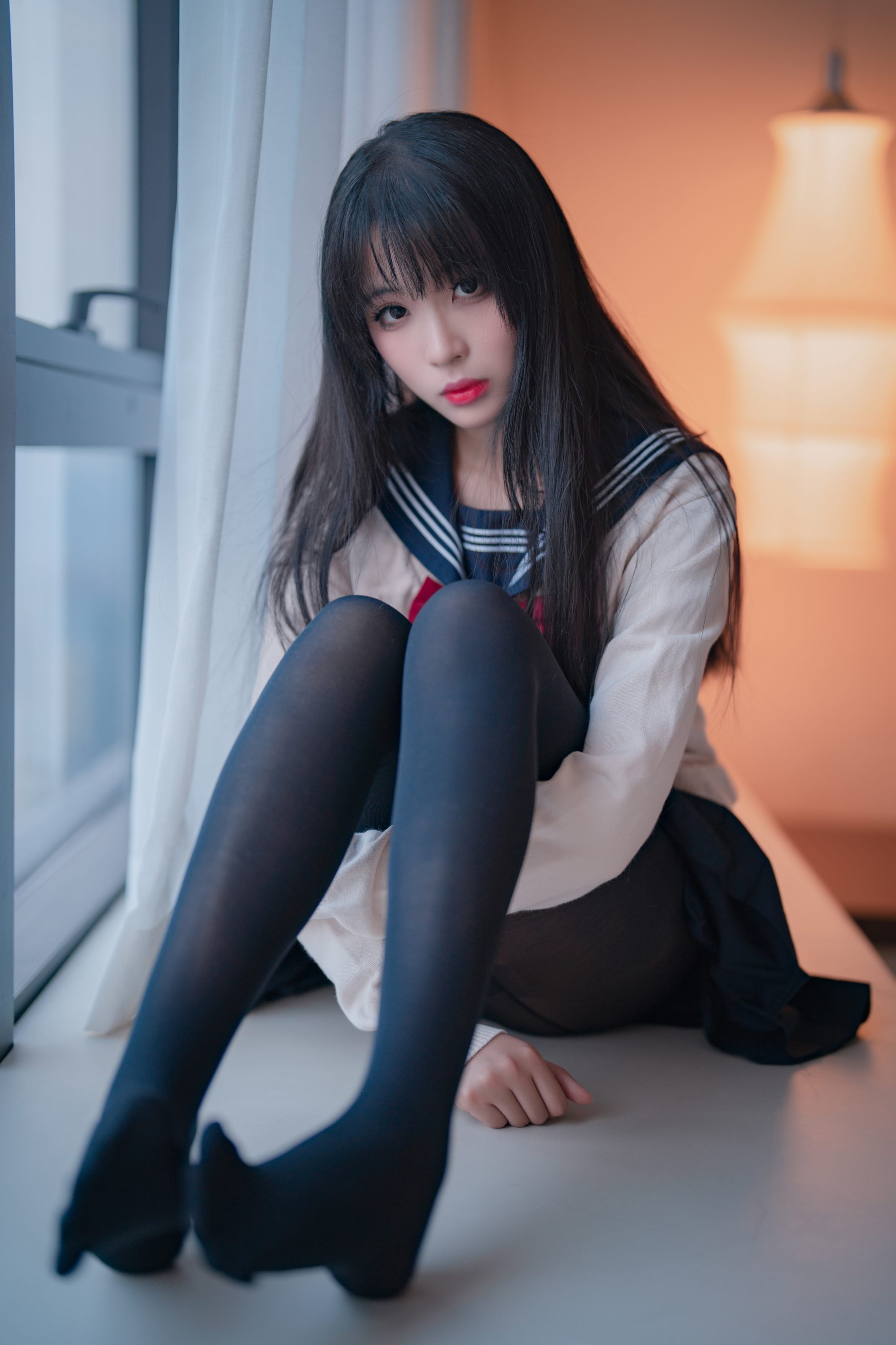 轩萧学姐 - 黑丝JK 2.0  第25张