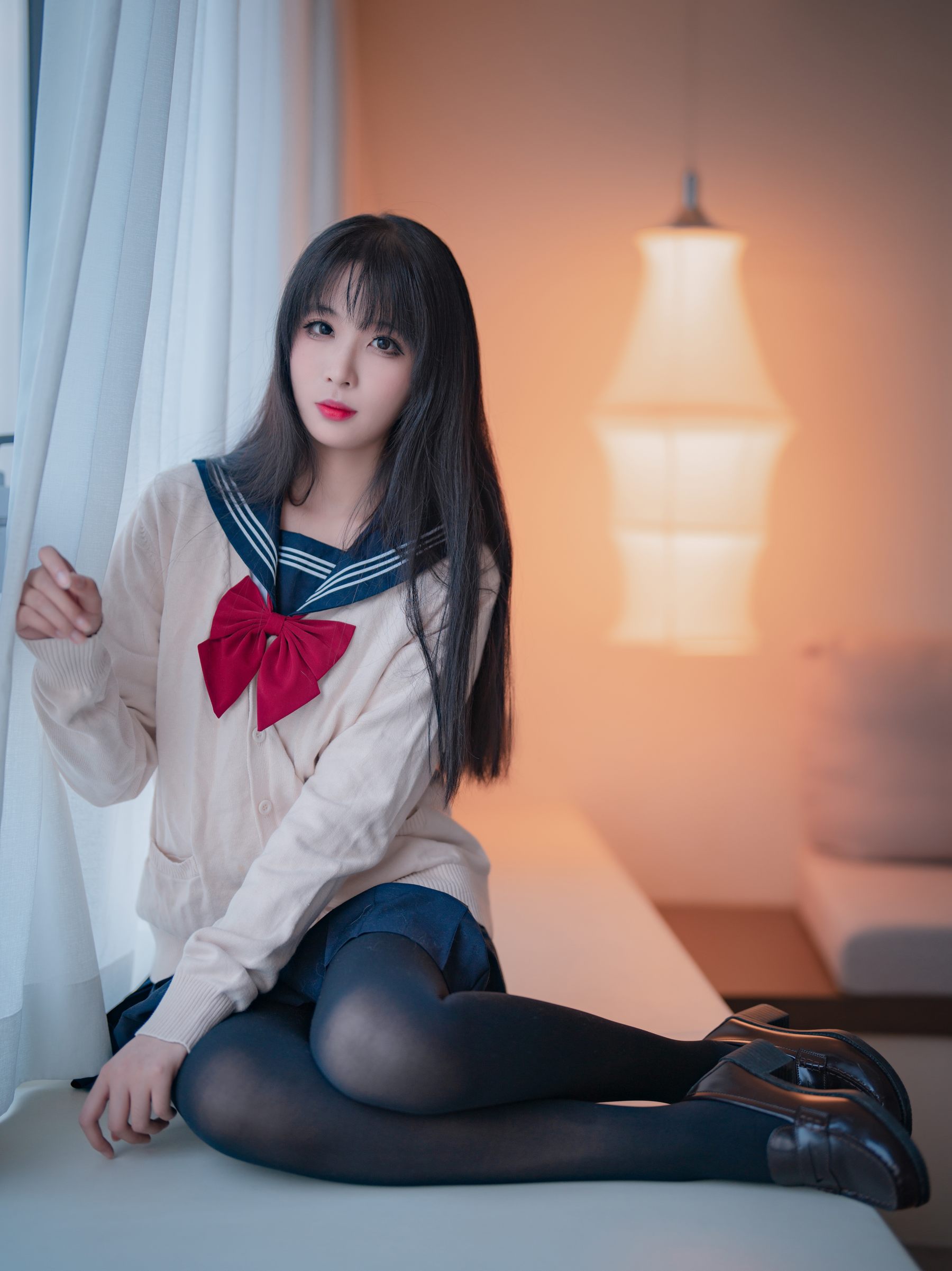 轩萧学姐 - 黑丝JK 2.0  第10张