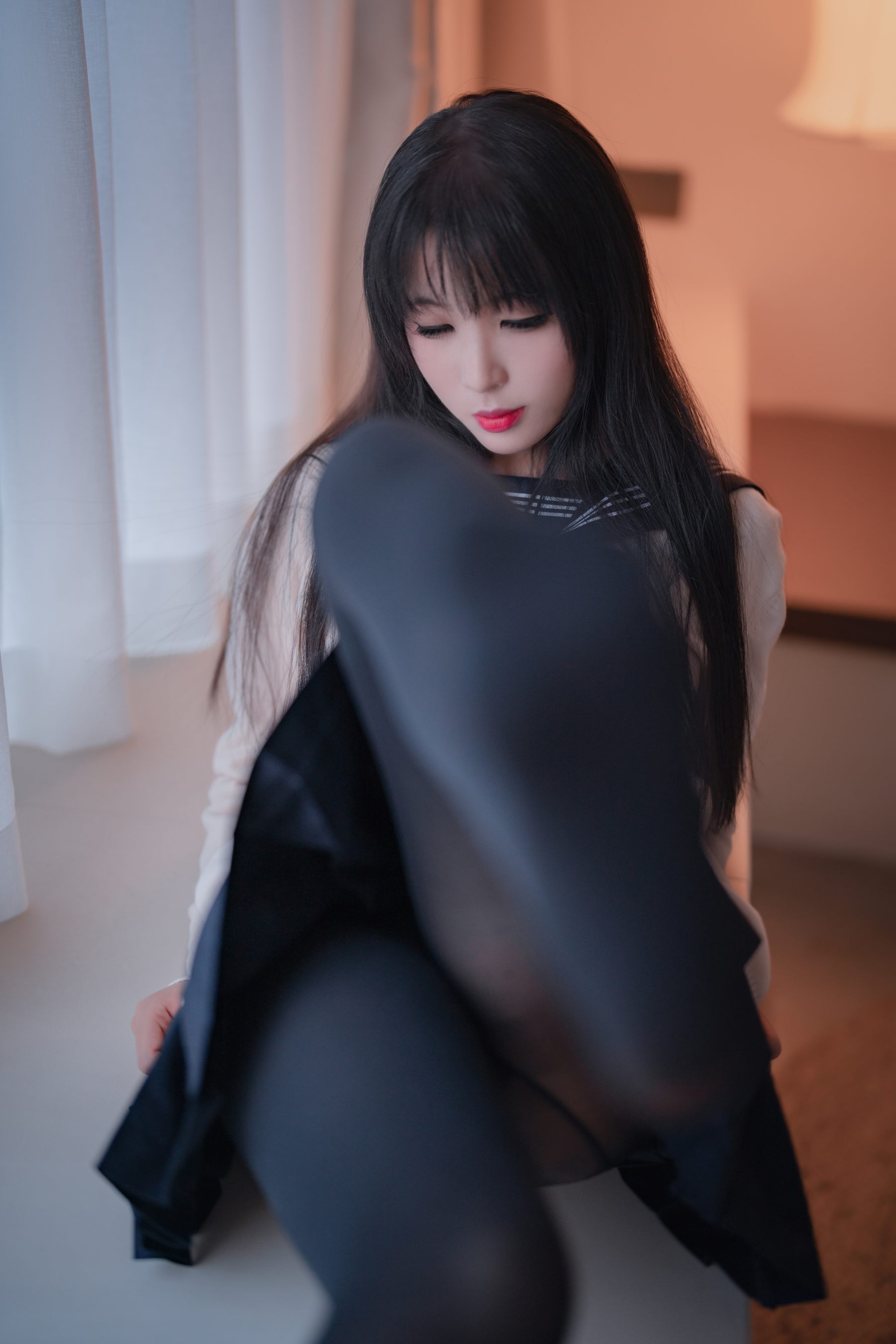 轩萧学姐 - 黑丝JK 2.0  第28张