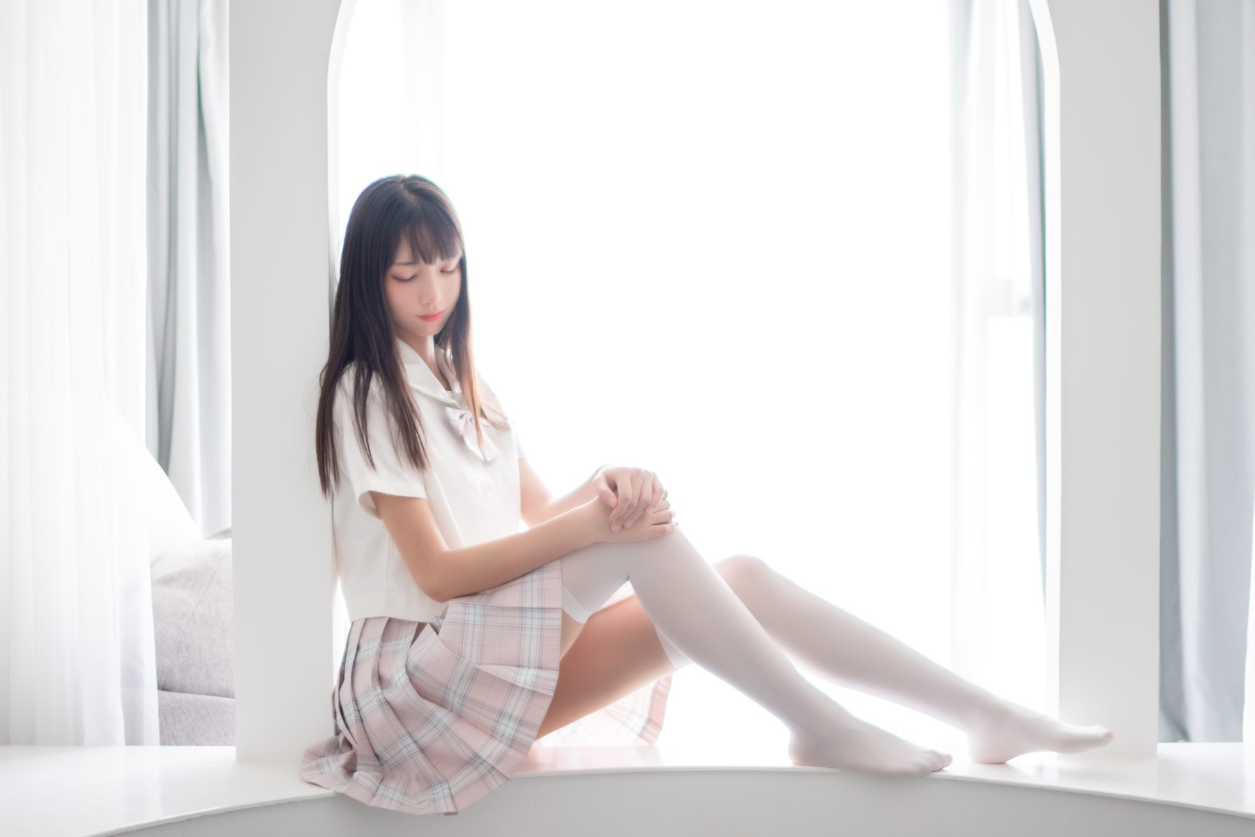 清纯妹子西瓜 - JK校服2  第11张