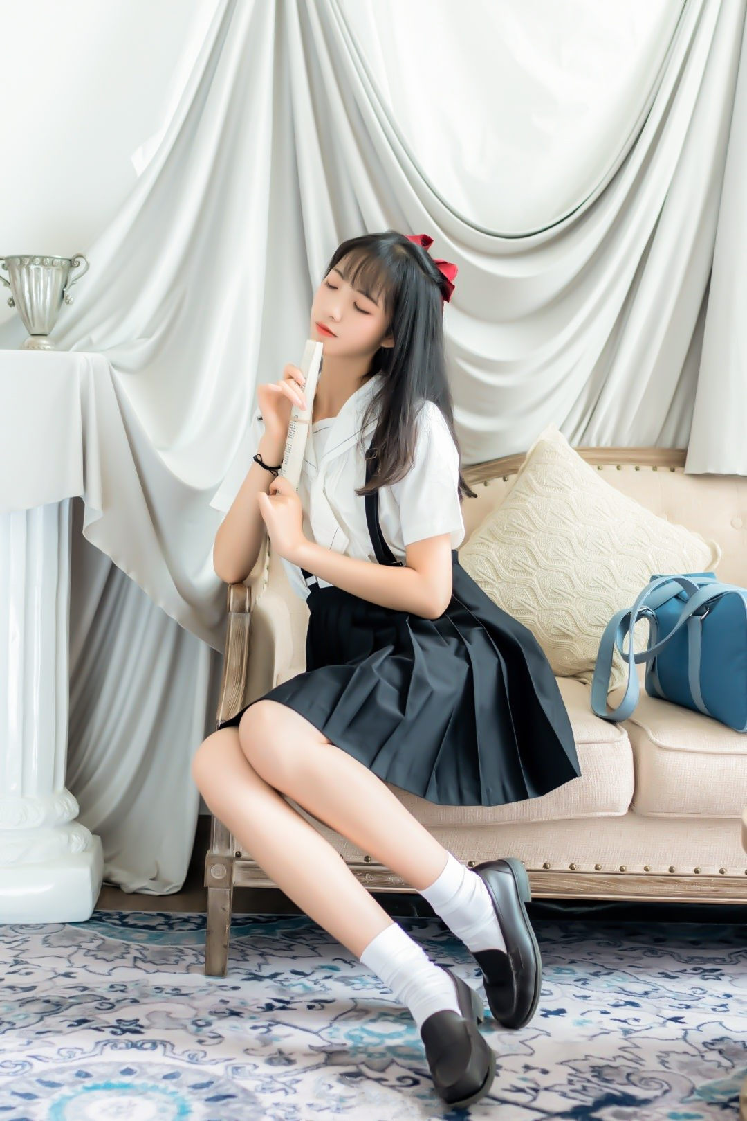 清纯妹子西瓜 - JK制服  第11张