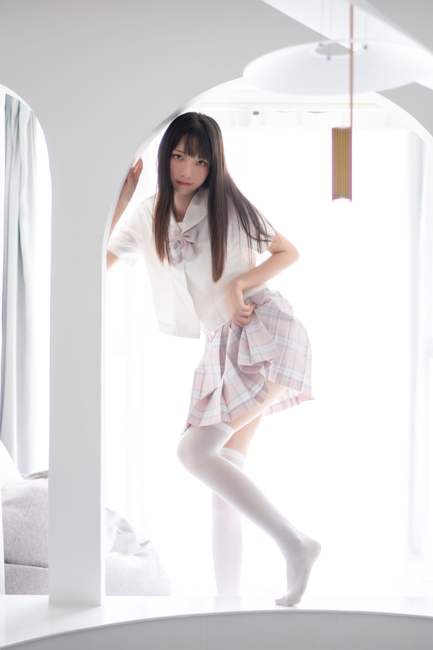 清纯妹子西瓜 - JK校服2  第3张