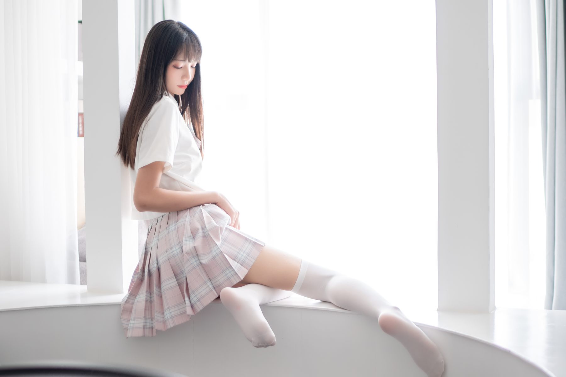 清纯妹子西瓜 - JK校服2  第14张