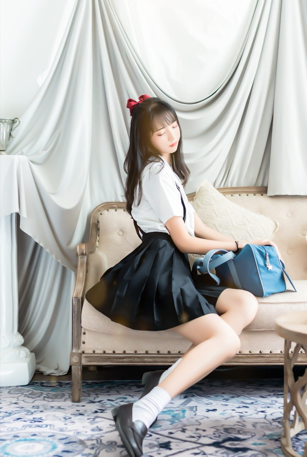 清纯妹子西瓜 - JK制服  第9张