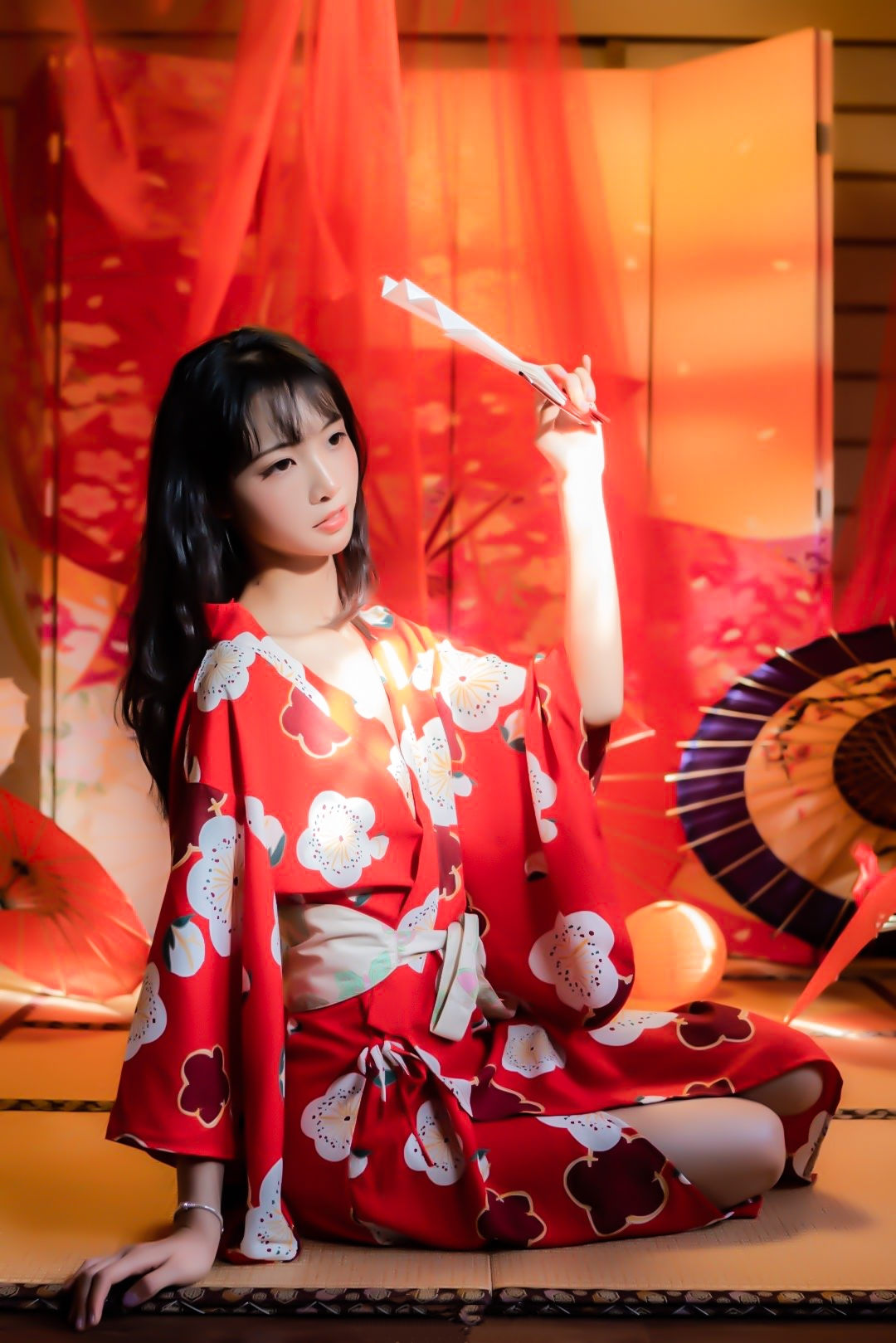 清纯妹子西瓜 - 和服  第11张