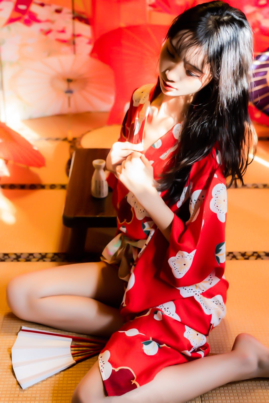 清纯妹子西瓜 - 和服  第14张