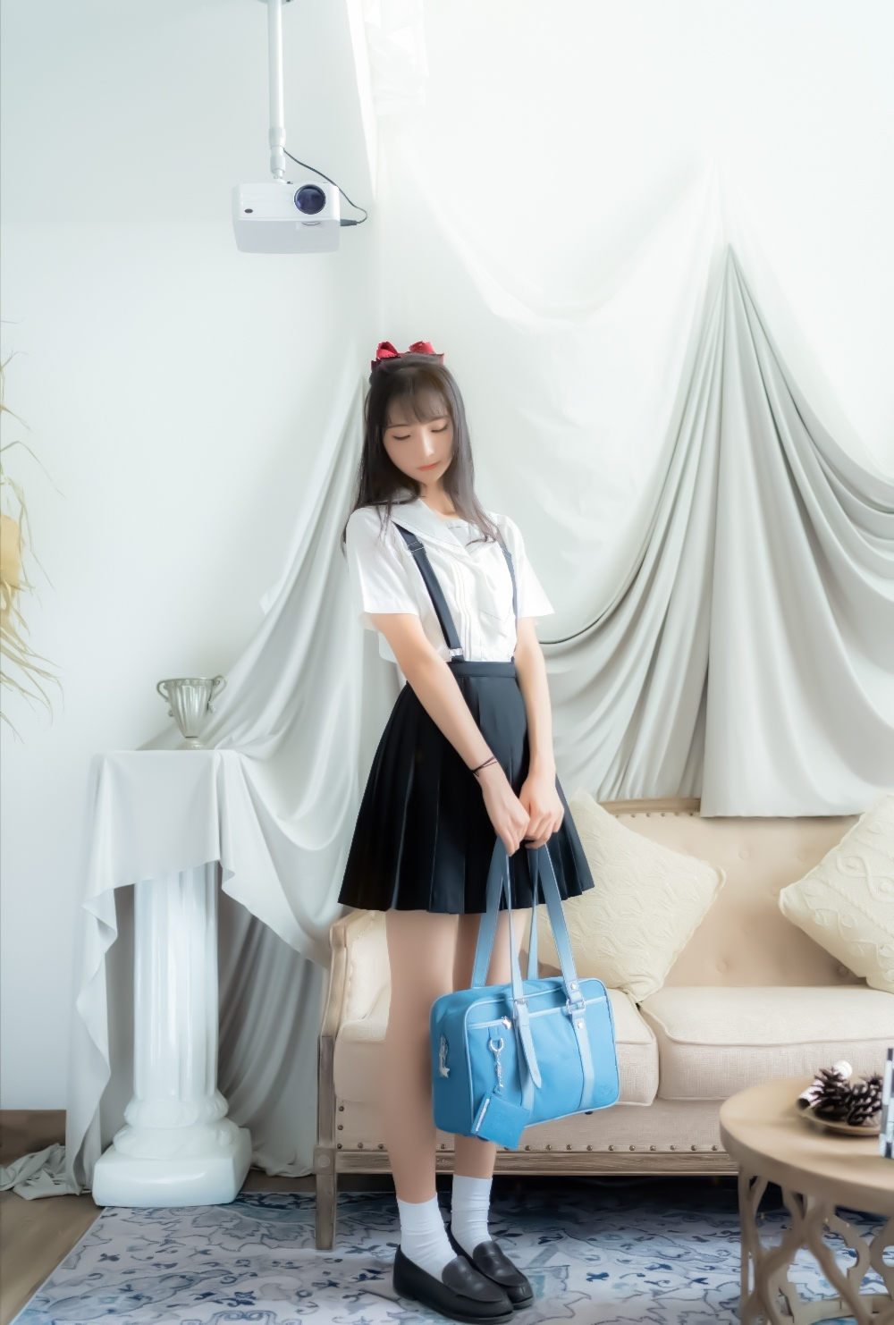 清纯妹子西瓜 - JK制服  第2张