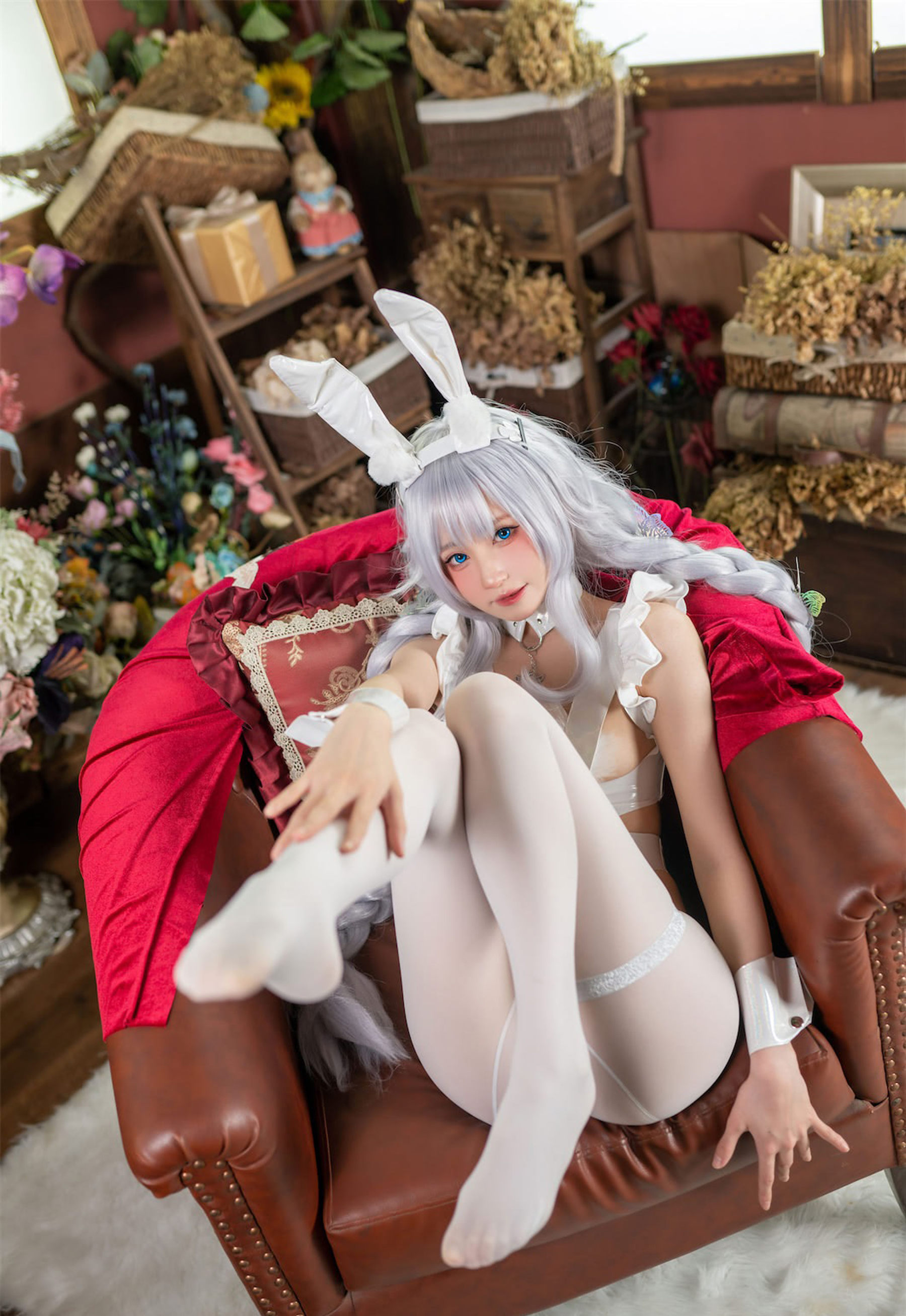 西园寺南歌写真 - 碧蓝航线 恶毒兔女郎  第4张