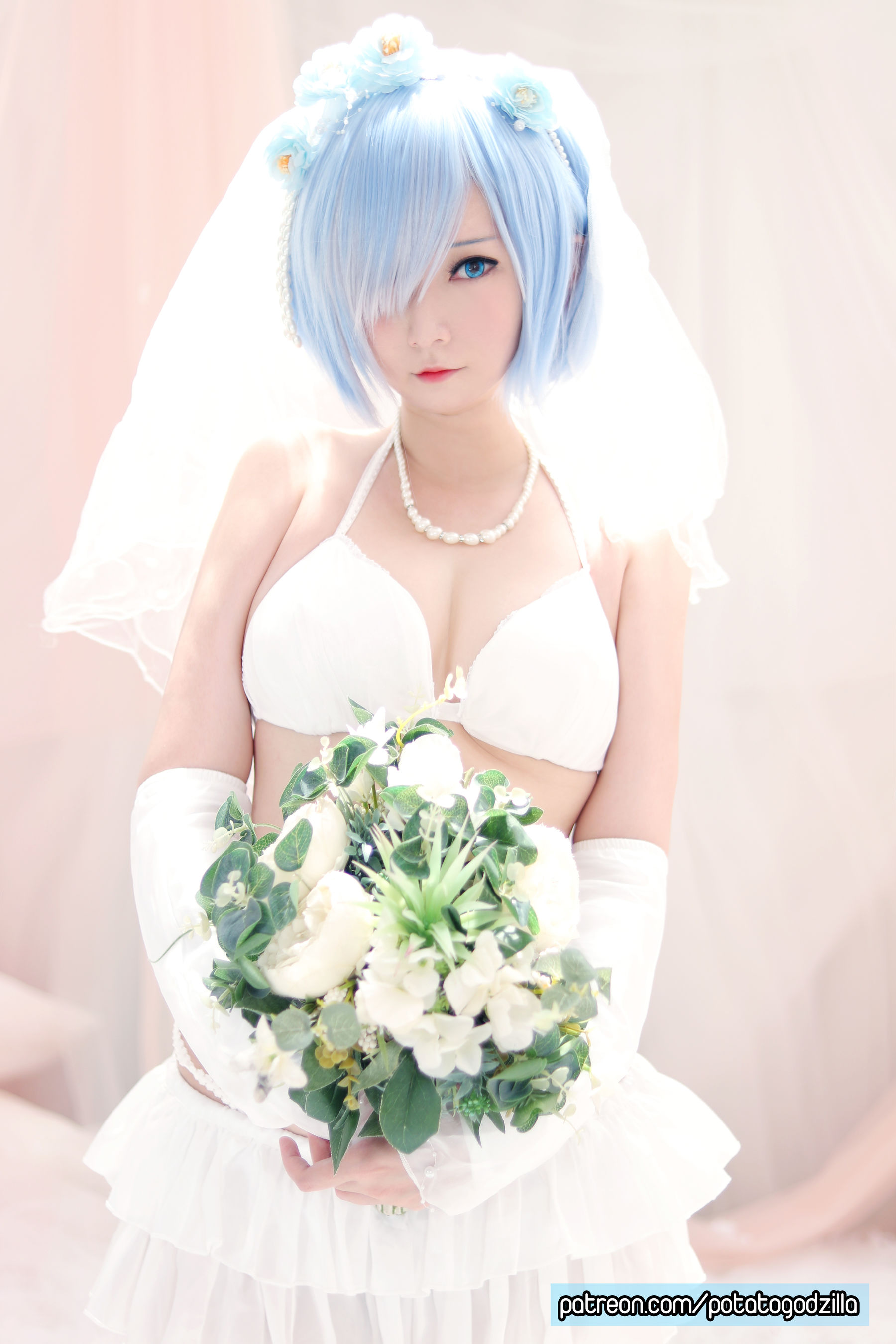 Coser小姐姐Potato Godzilla - Bride Rem