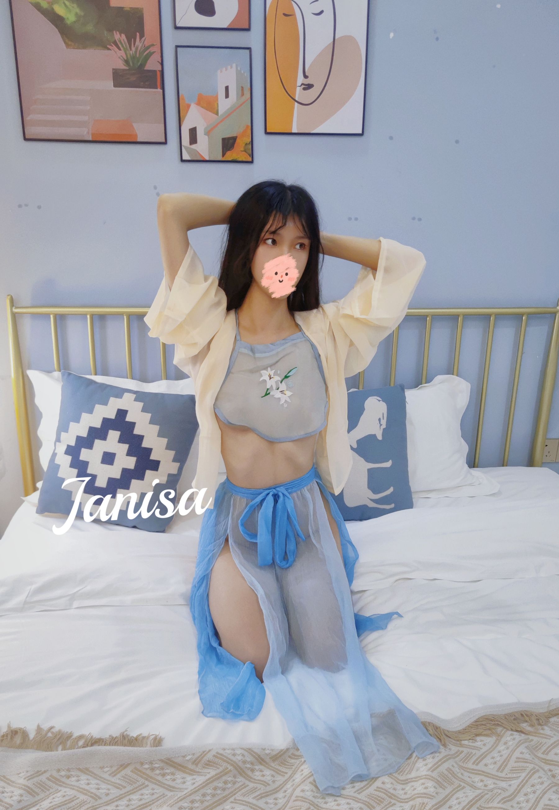 Janisa - 玉足涴蓝绸  第4张