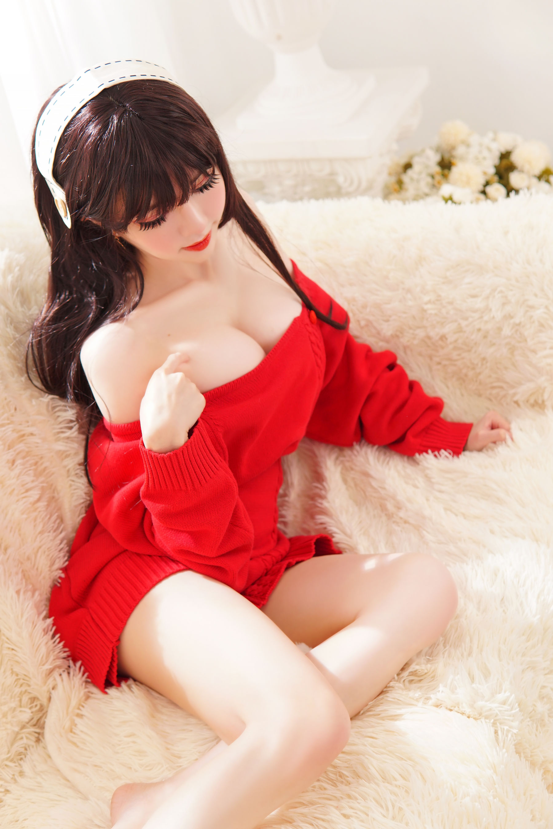 Sally Dorasnow - Yor Forger Red Sweater  第3张