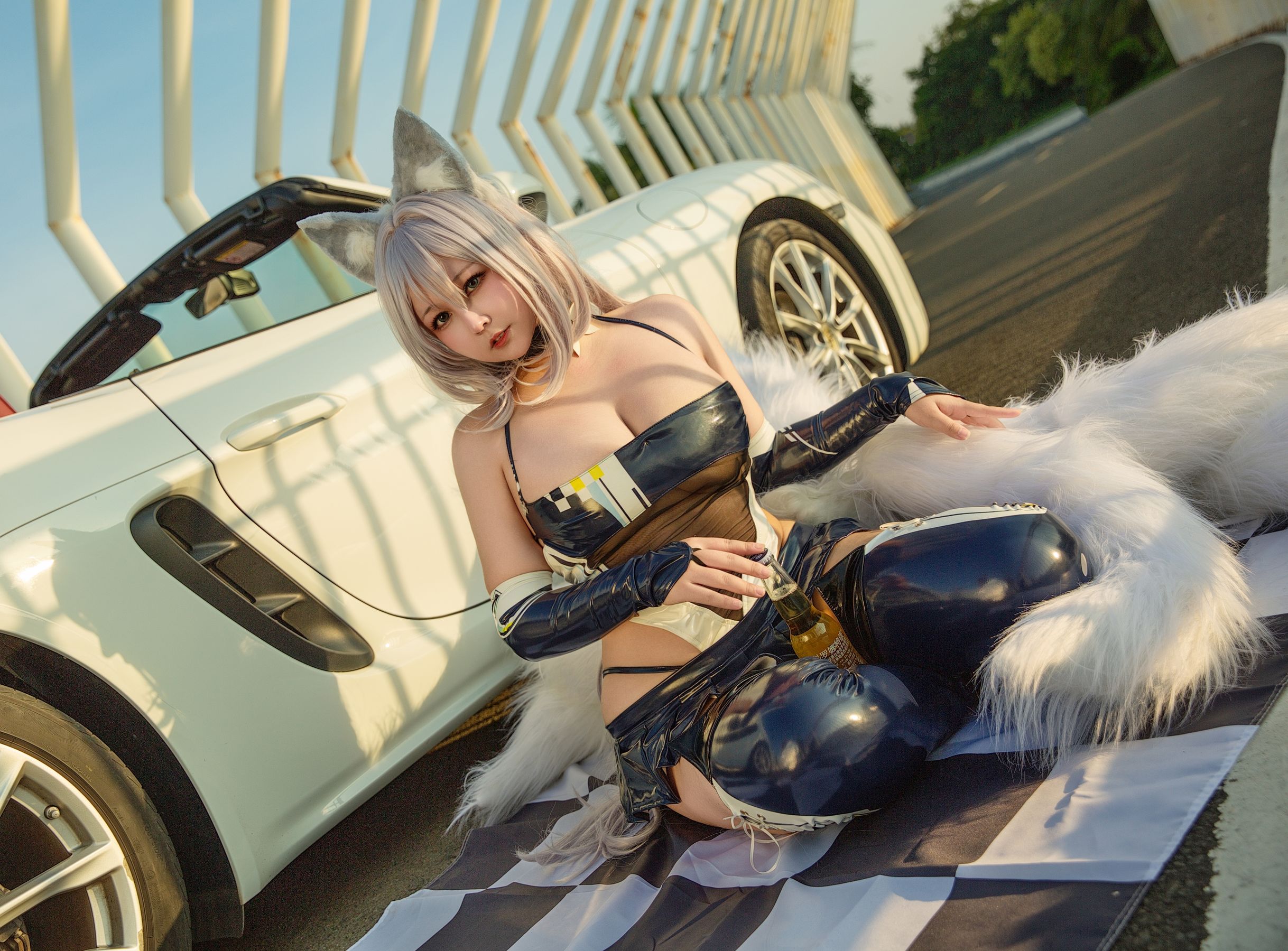 KANEKO_咔喵 - 碧蓝航线 信浓 赛车服&amp;#  第85张