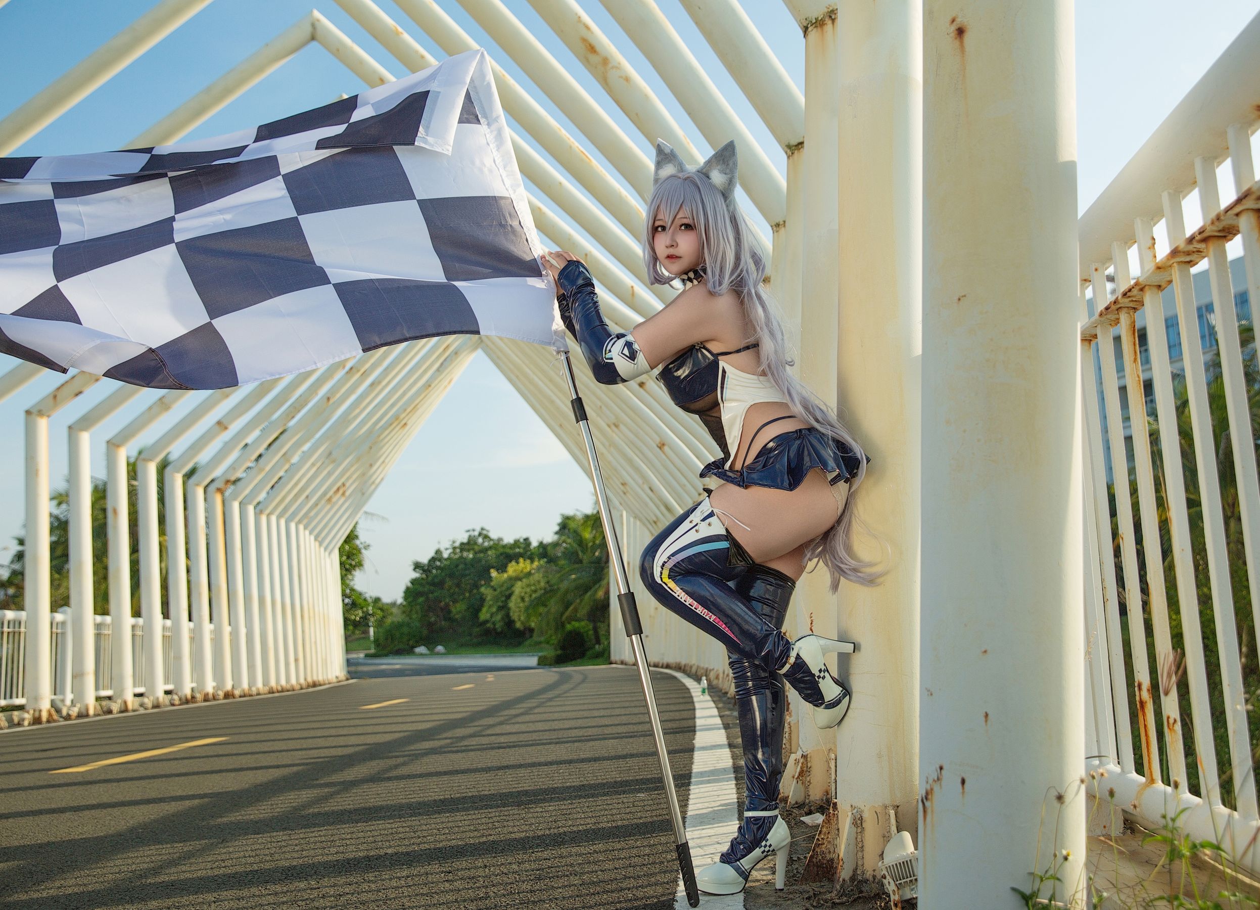 KANEKO_咔喵 - 碧蓝航线 信浓 赛车服&amp;#  第42张