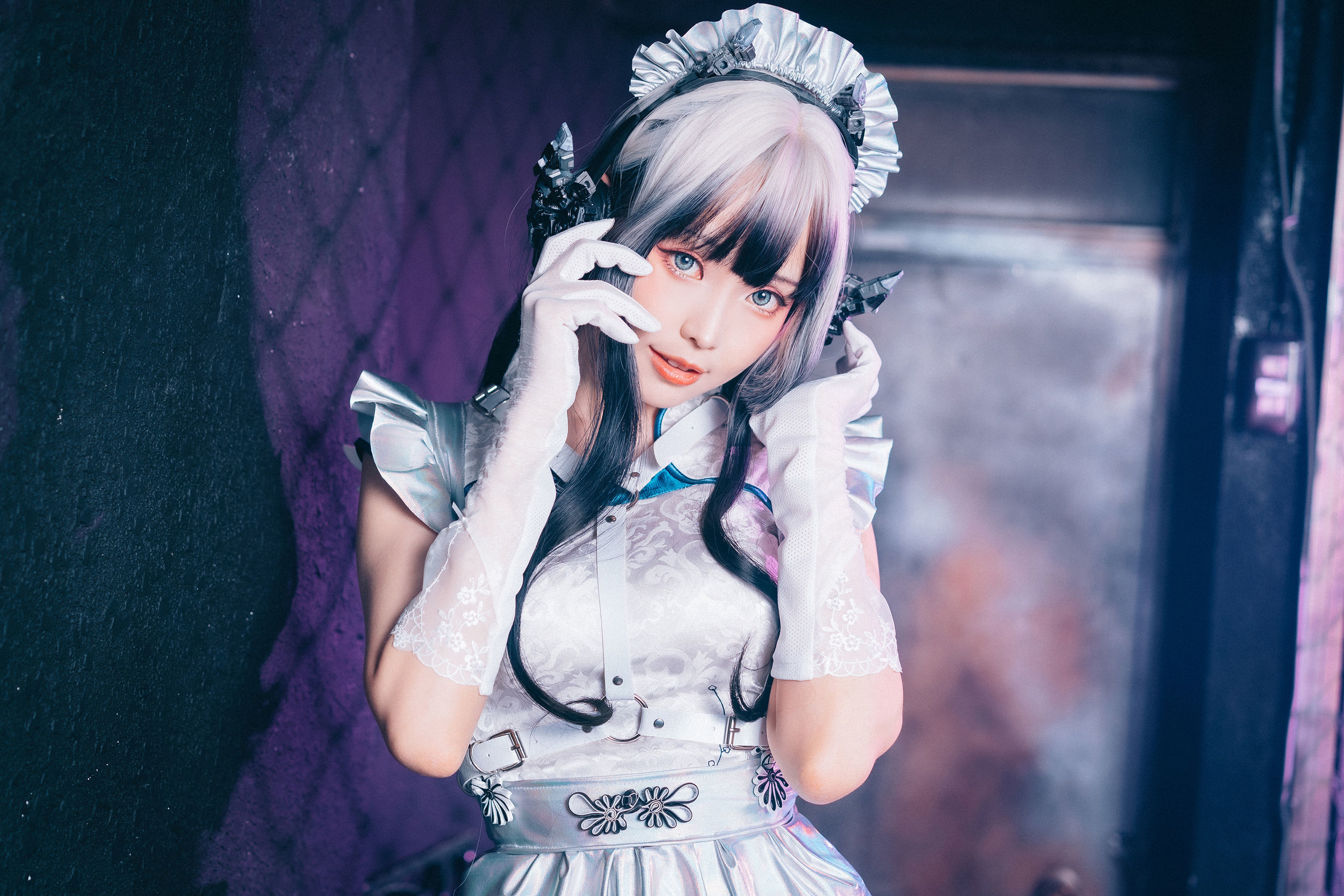 Ely_eee(ElyEE子) - 賽博女僕 青輝石  第30张