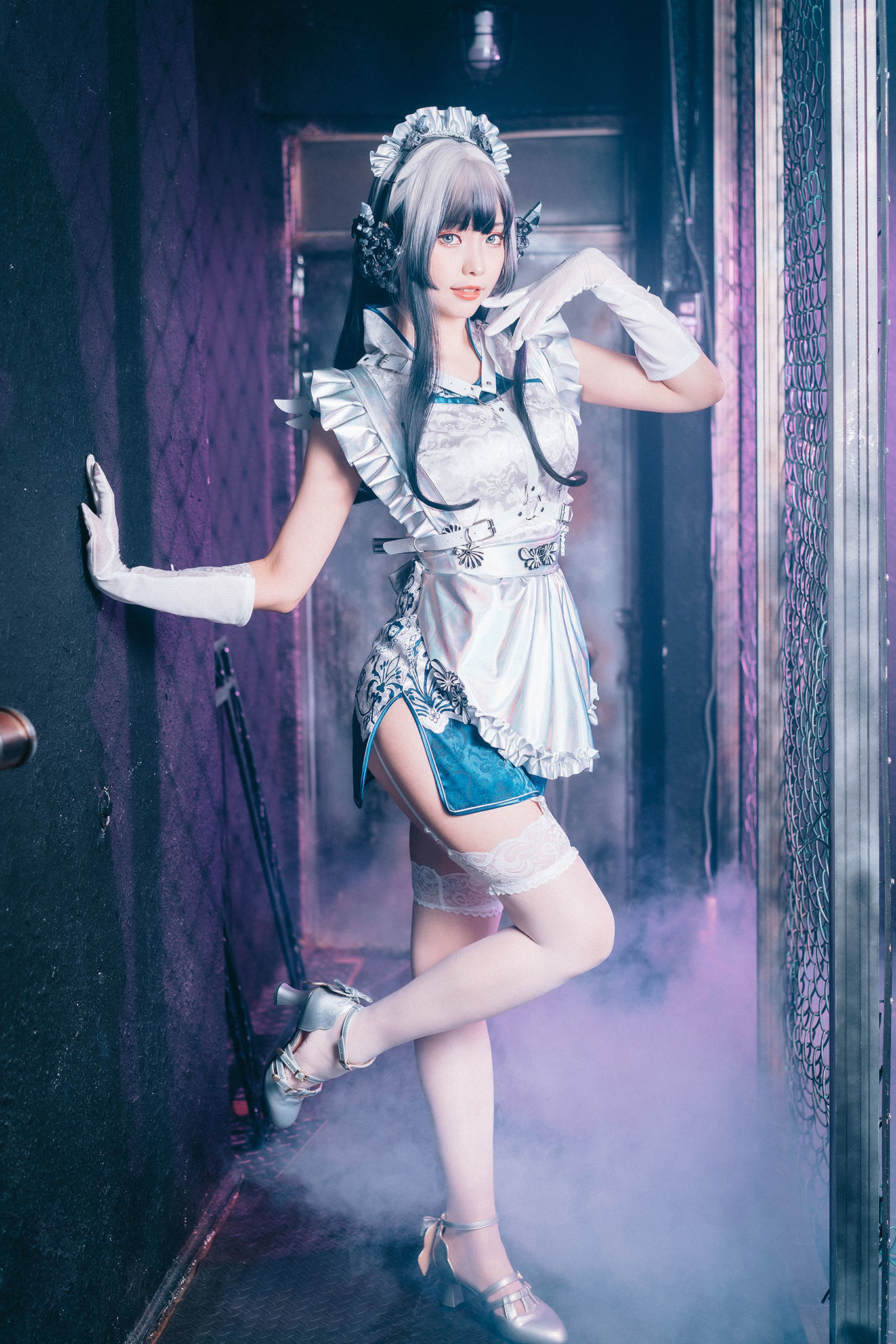 Ely_eee(ElyEE子) - 賽博女僕 青輝石  第29张