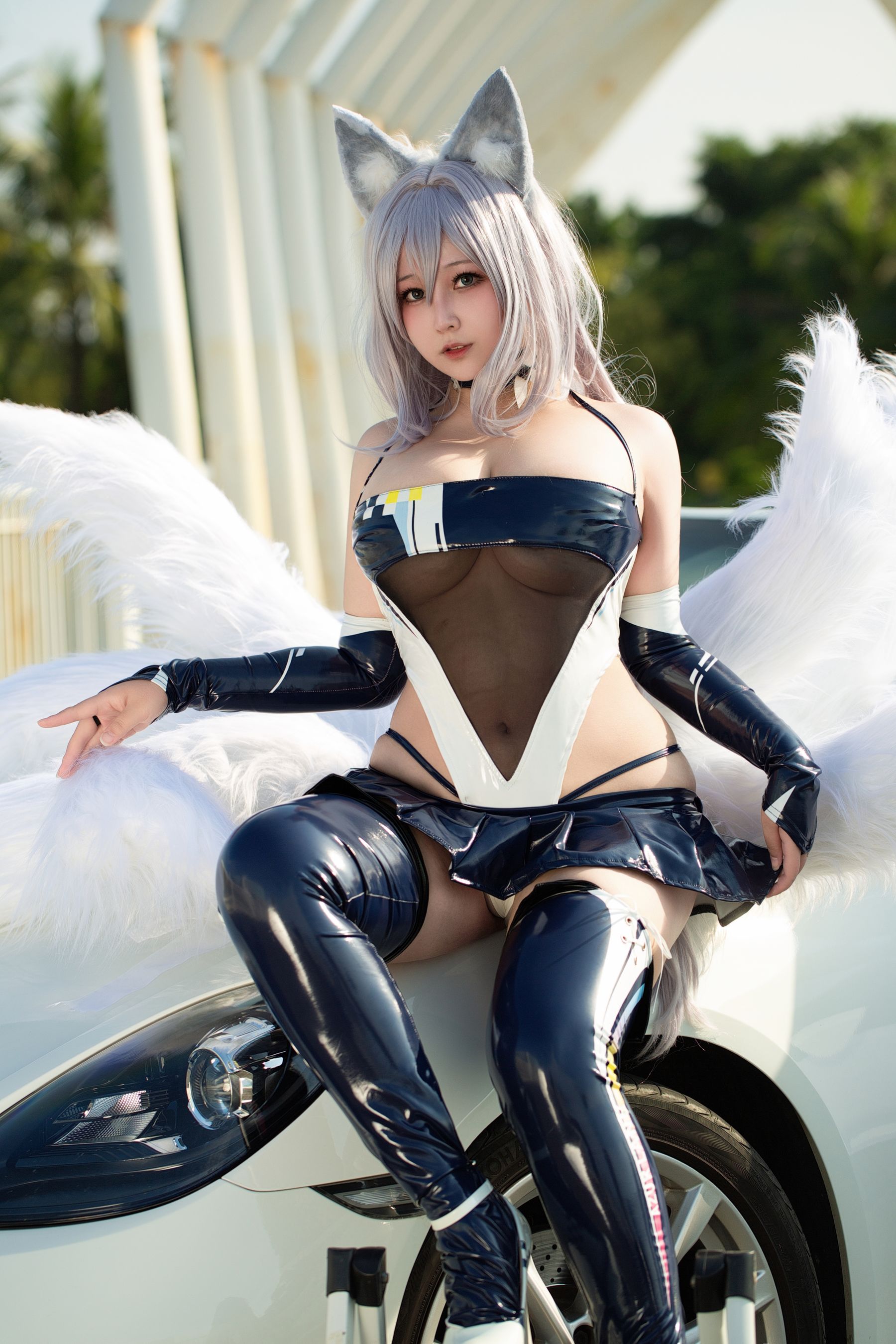 KANEKO_咔喵 - 碧蓝航线 信浓 赛车服&amp;#  第17张