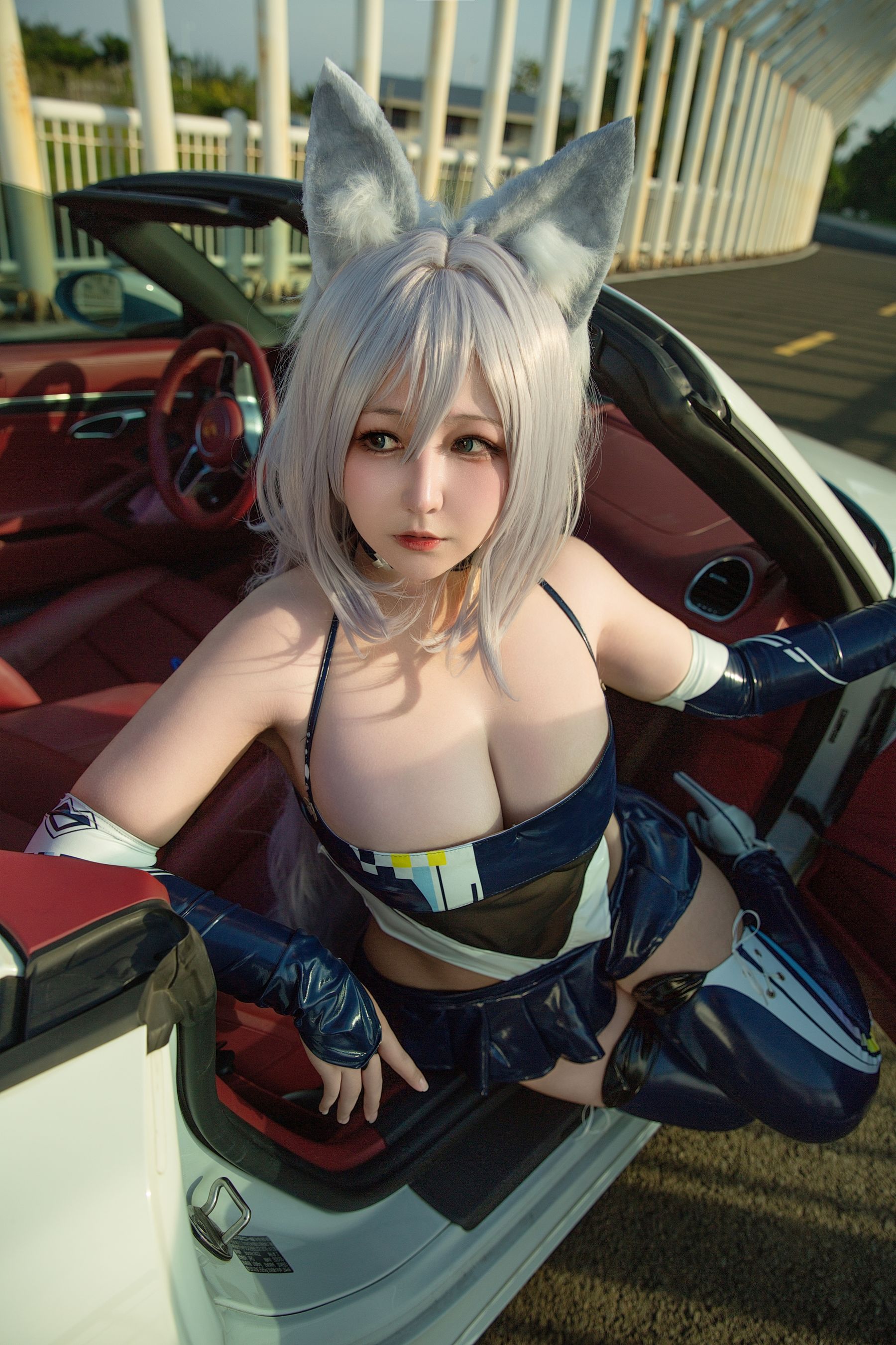 KANEKO_咔喵 - 碧蓝航线 信浓 赛车服&amp;#  第47张