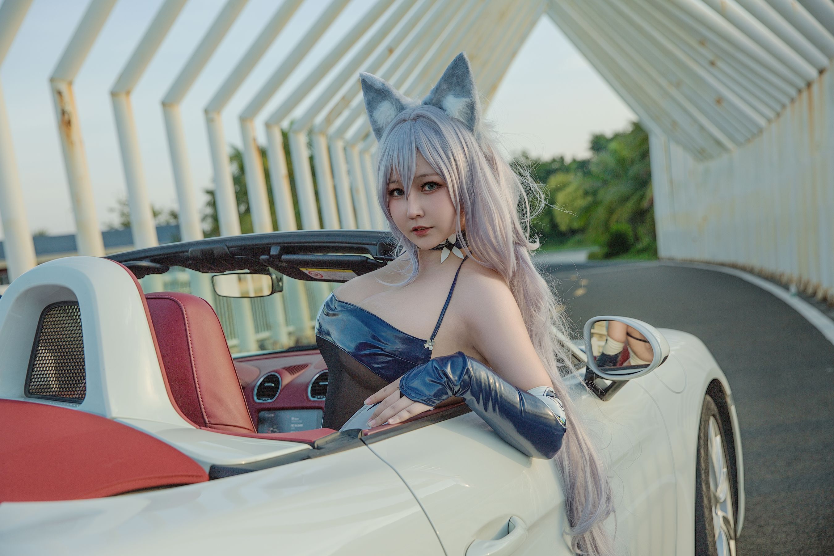 KANEKO_咔喵 - 碧蓝航线 信浓 赛车服&amp;#  第70张