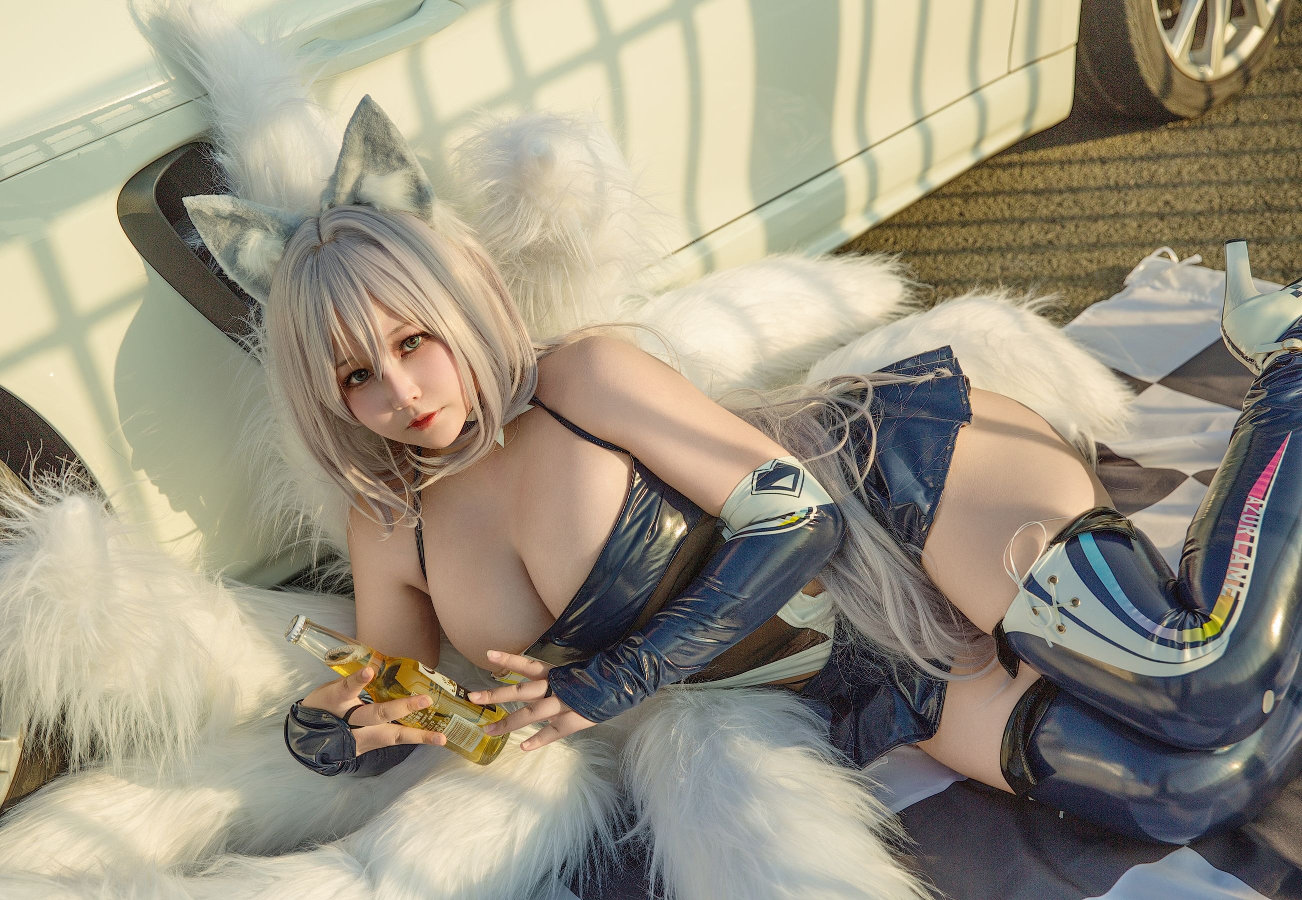KANEKO_咔喵 - 碧蓝航线 信浓 赛车服&amp;#  第79张
