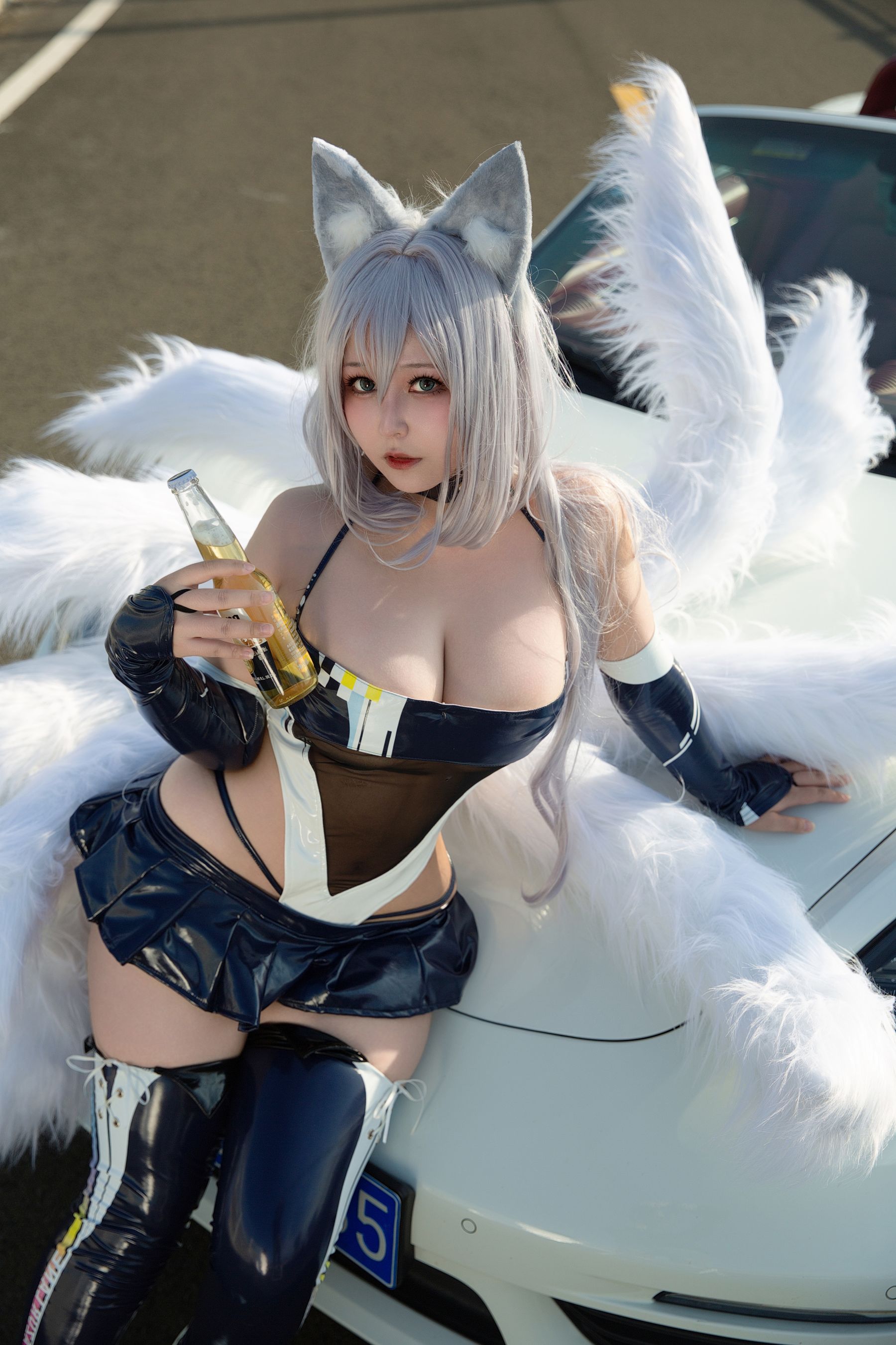 KANEKO_咔喵 - 碧蓝航线 信浓 赛车服&amp;#  第27张