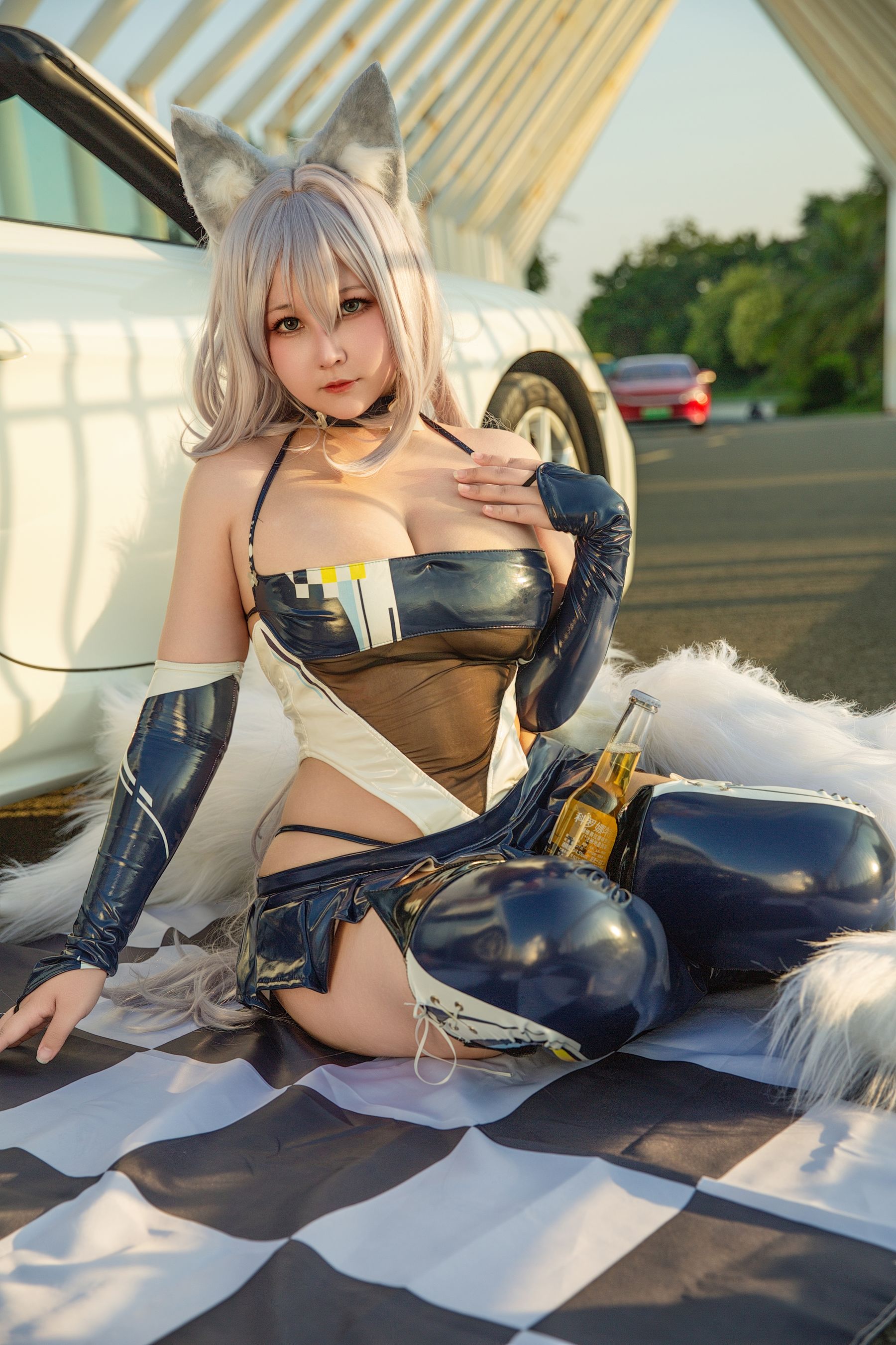 KANEKO_咔喵 - 碧蓝航线 信浓 赛车服&amp;#  第86张