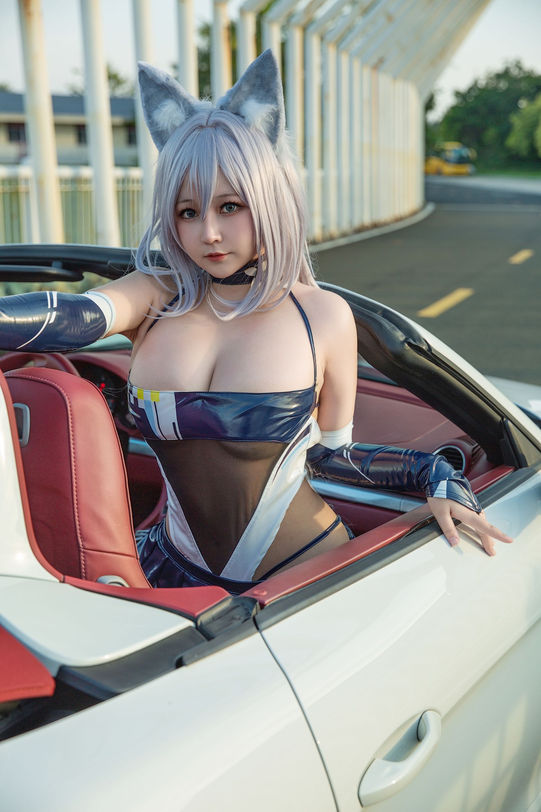 KANEKO_咔喵 - 碧蓝航线 信浓 赛车服&amp;#  第67张