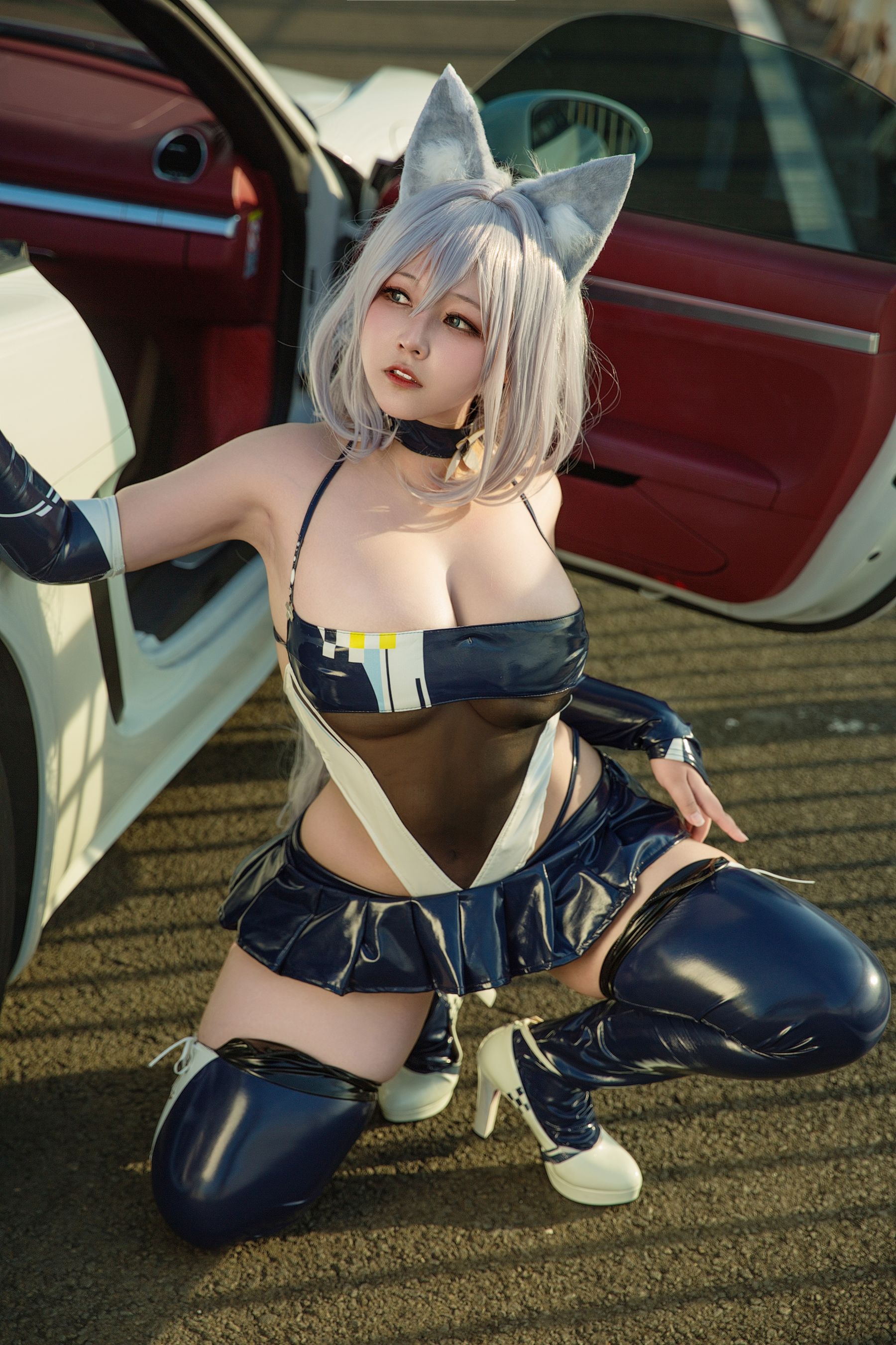 KANEKO_咔喵 - 碧蓝航线 信浓 赛车服&amp;#  第57张