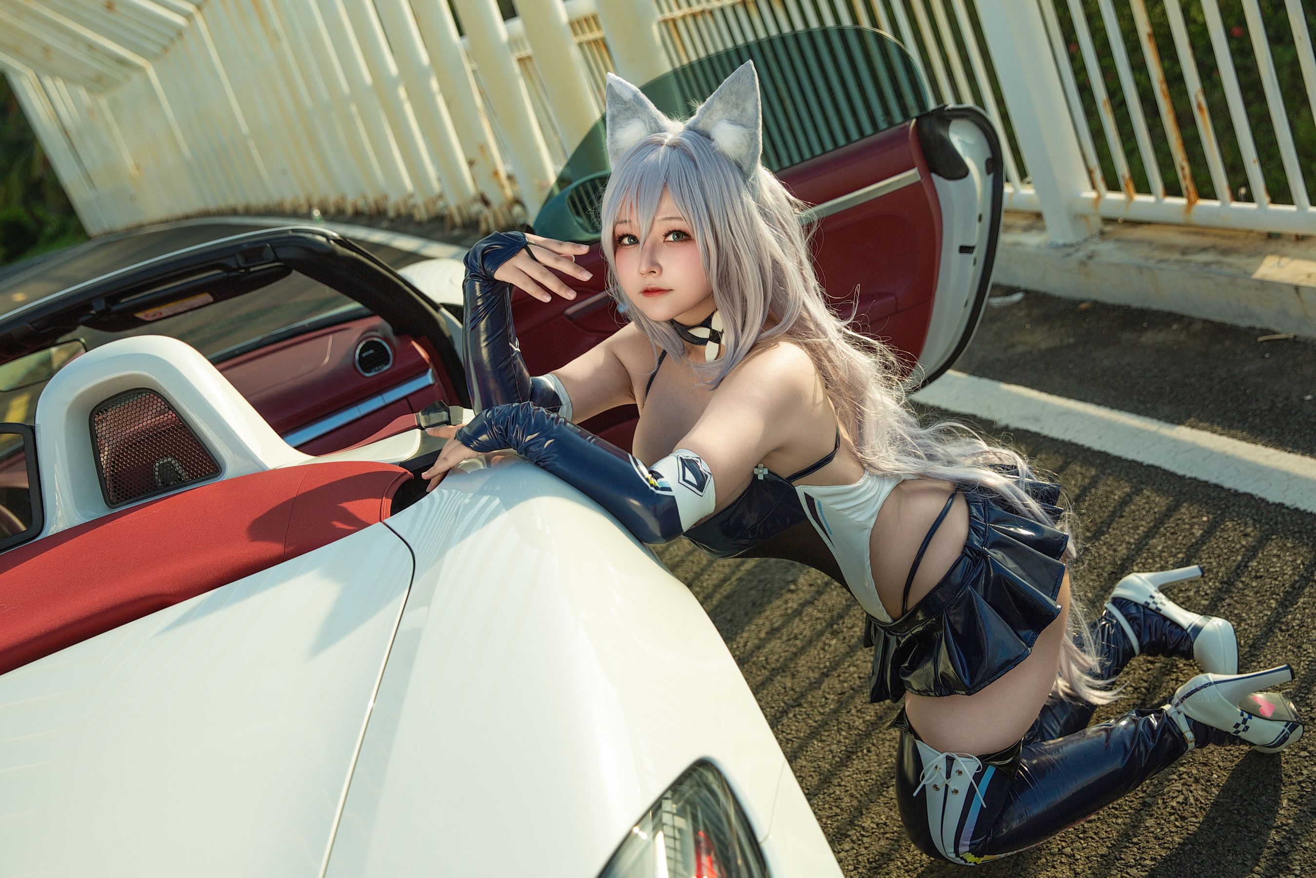 KANEKO_咔喵 - 碧蓝航线 信浓 赛车服&amp;#  第55张