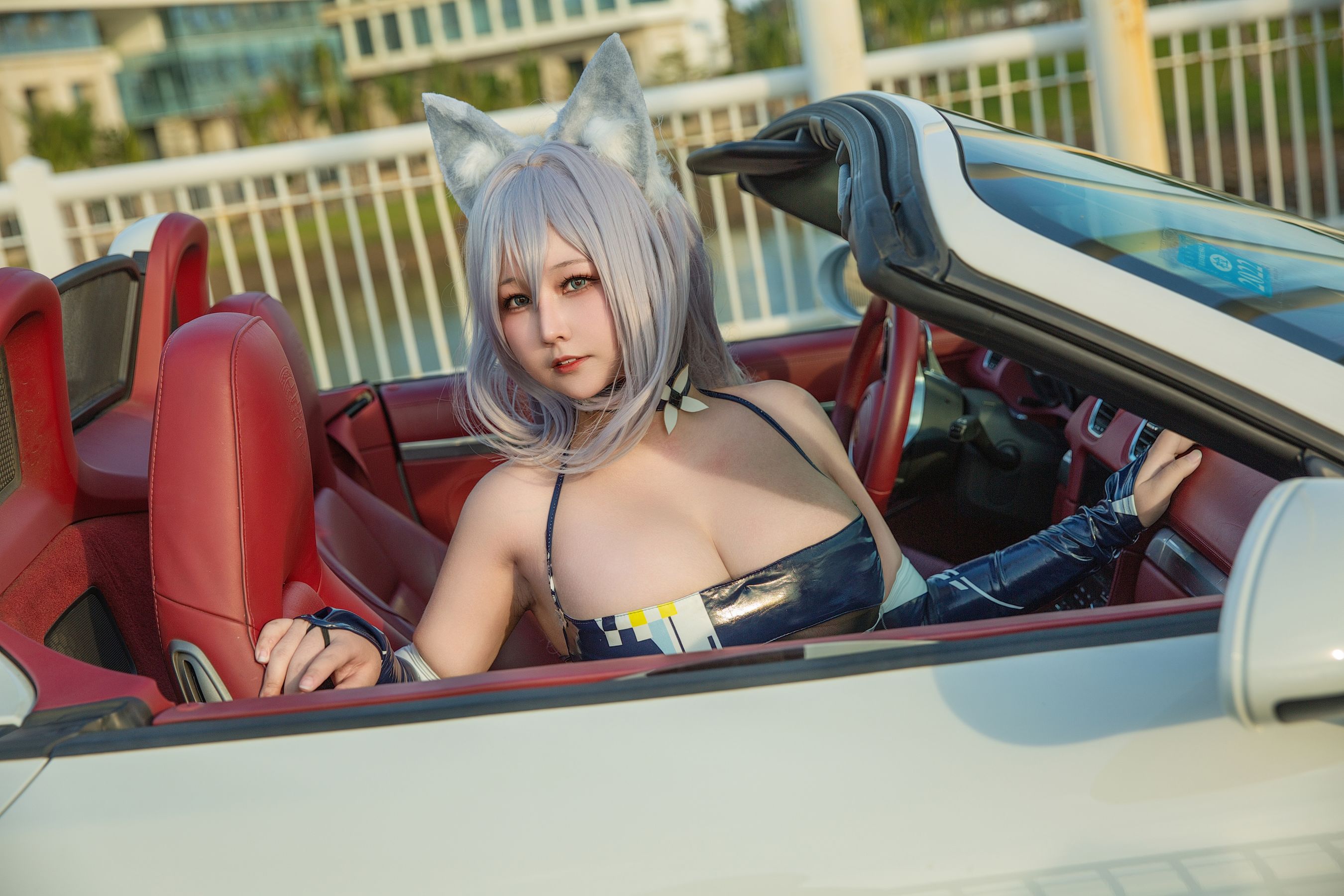 KANEKO_咔喵 - 碧蓝航线 信浓 赛车服&amp;#  第66张