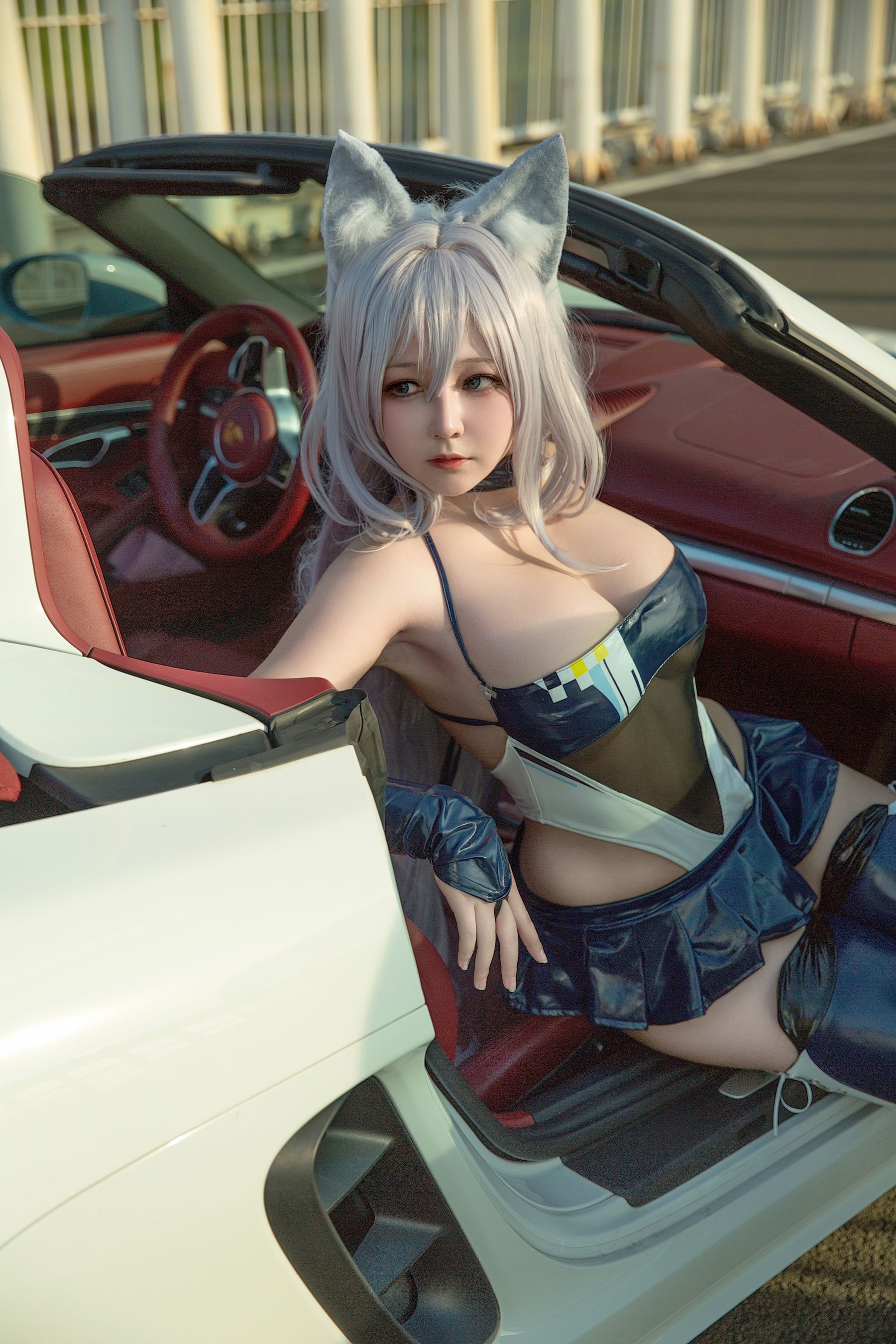 KANEKO_咔喵 - 碧蓝航线 信浓 赛车服&amp;#  第50张