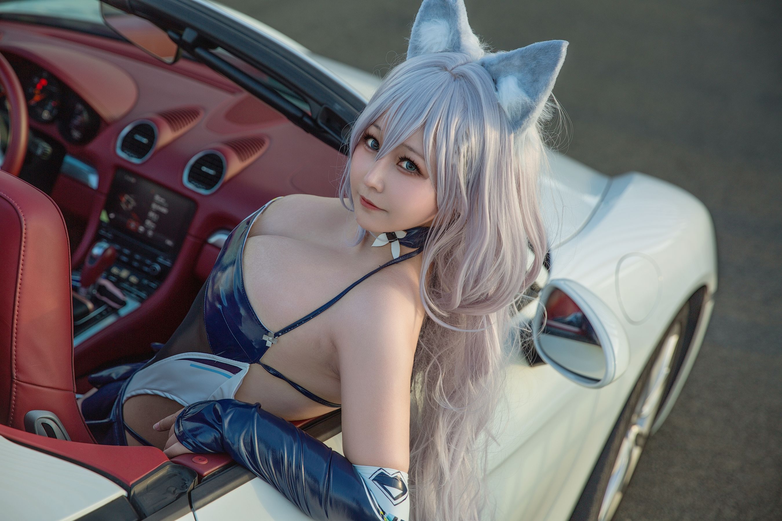 KANEKO_咔喵 - 碧蓝航线 信浓 赛车服&amp;#  第71张