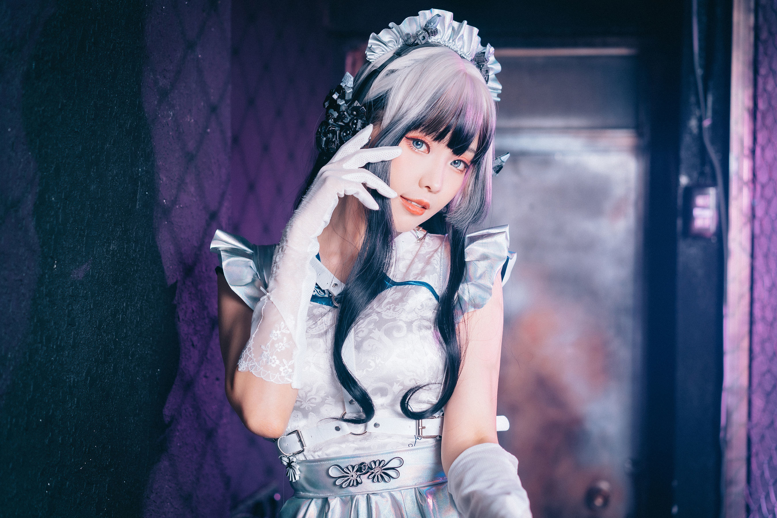 Ely_eee(ElyEE子) - 賽博女僕 青輝石  第31张