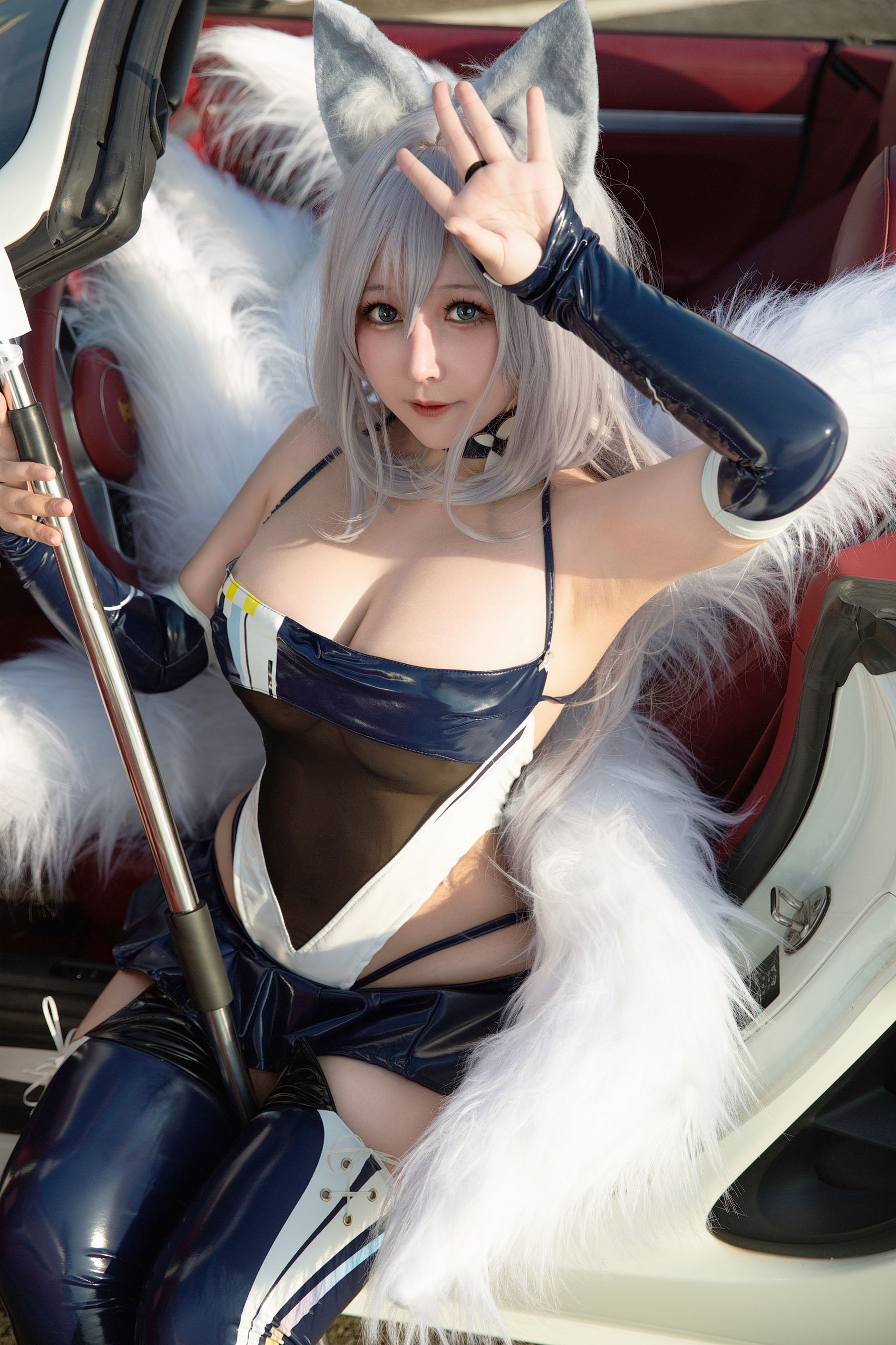 KANEKO_咔喵 - 碧蓝航线 信浓 赛车服&amp;#  第36张