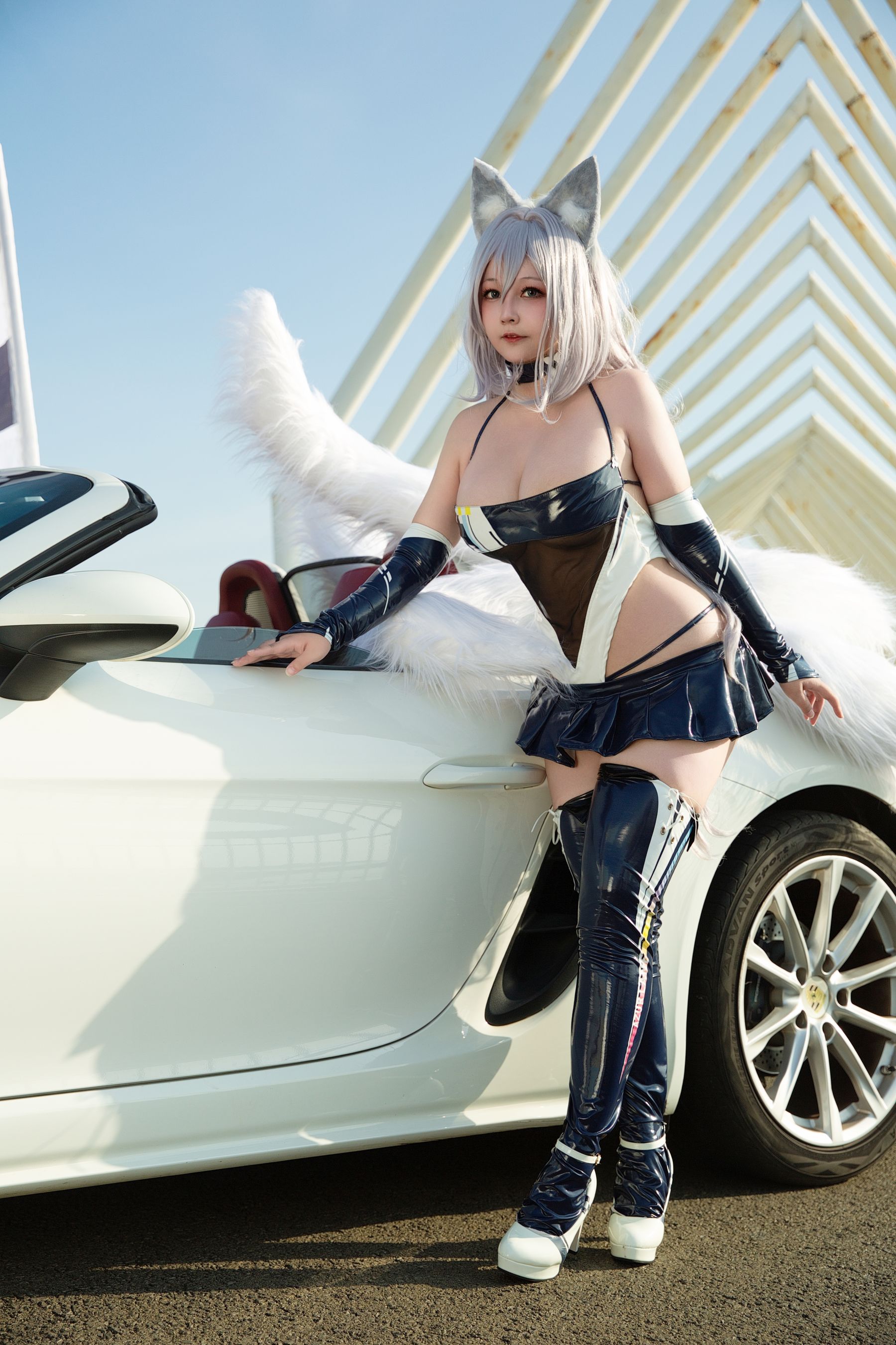KANEKO_咔喵 - 碧蓝航线 信浓 赛车服&amp;#  第30张