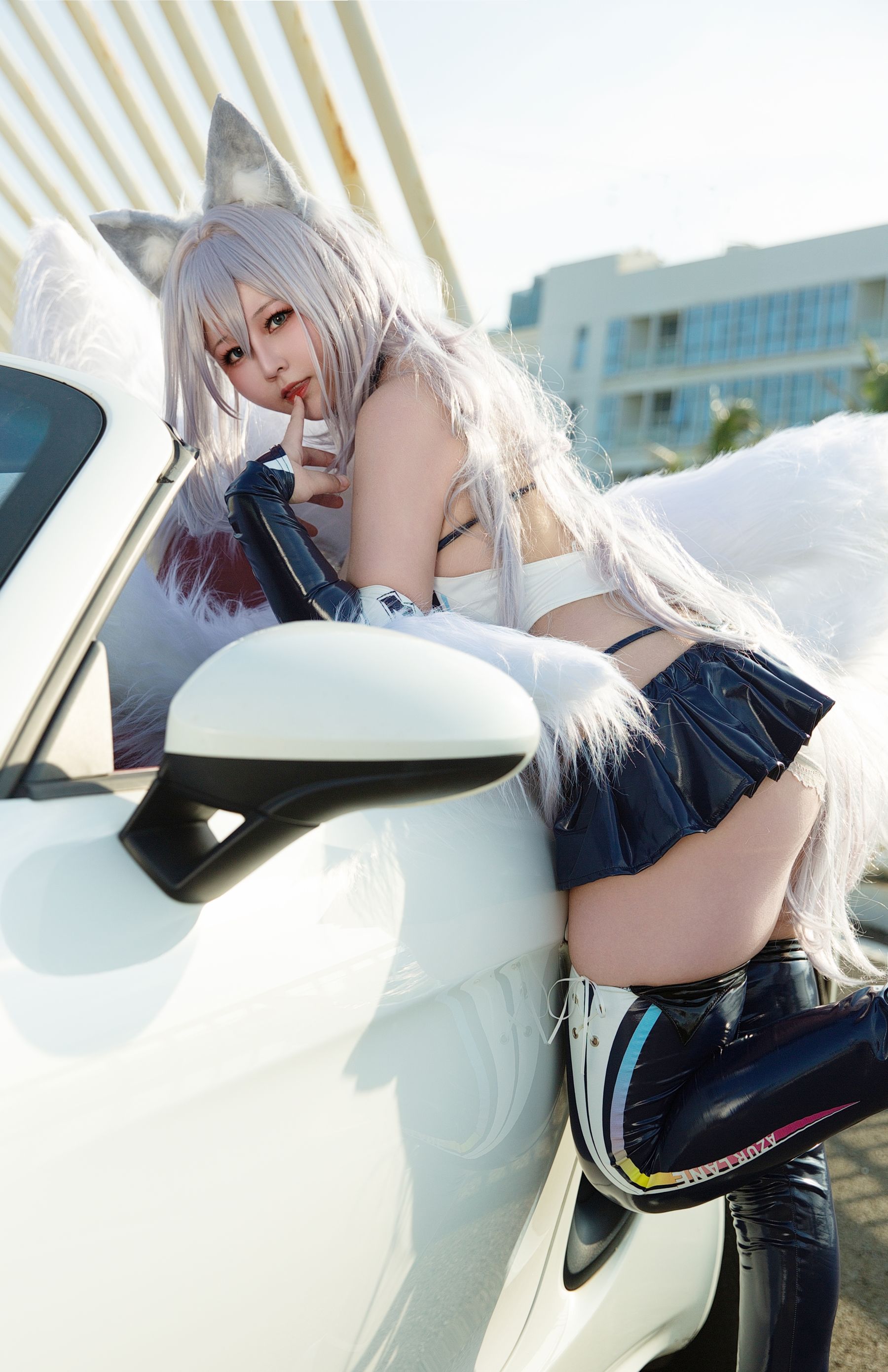 KANEKO_咔喵 - 碧蓝航线 信浓 赛车服&amp;#  第34张